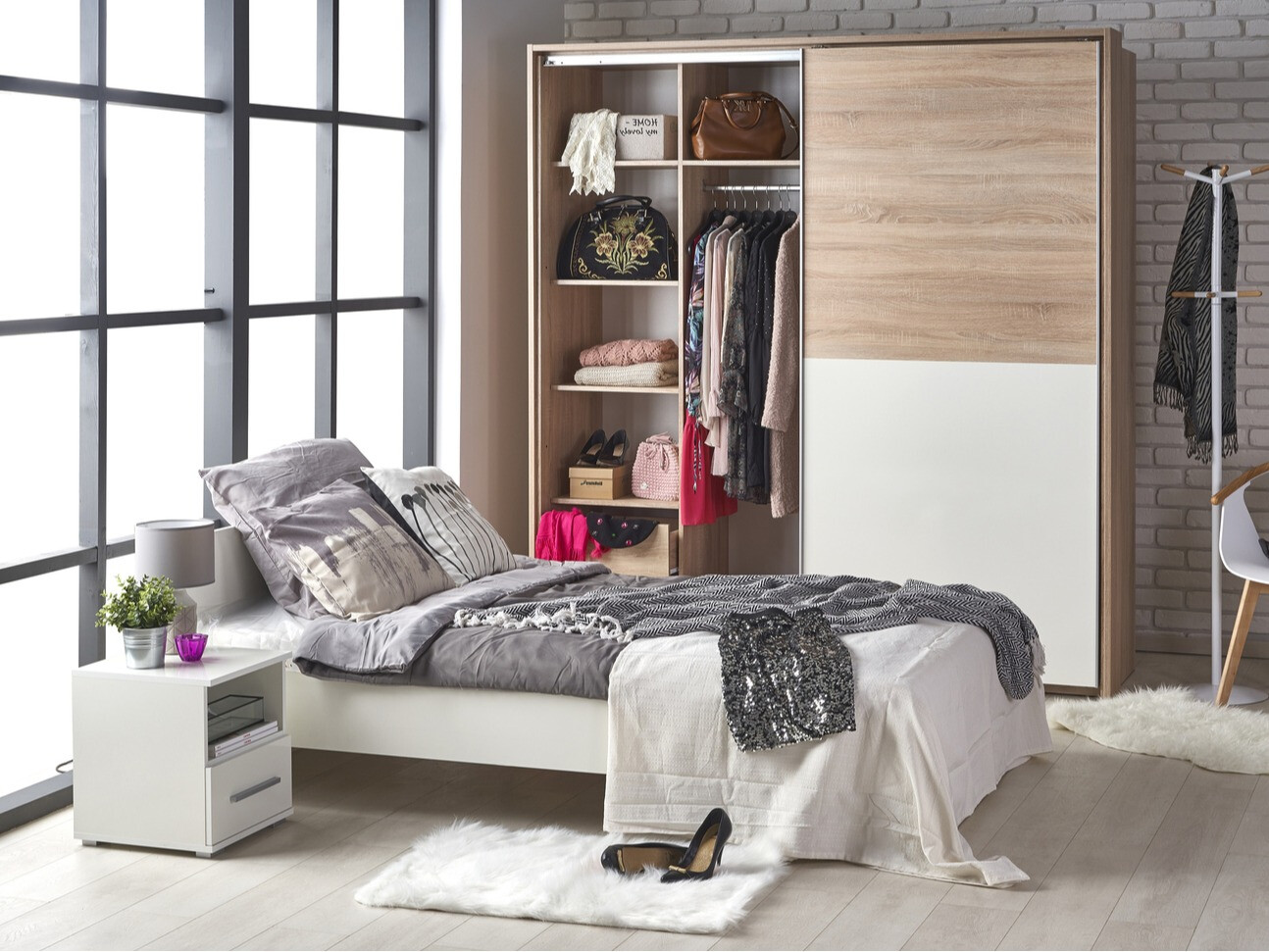 Bed Cirveso 105 (Wit)