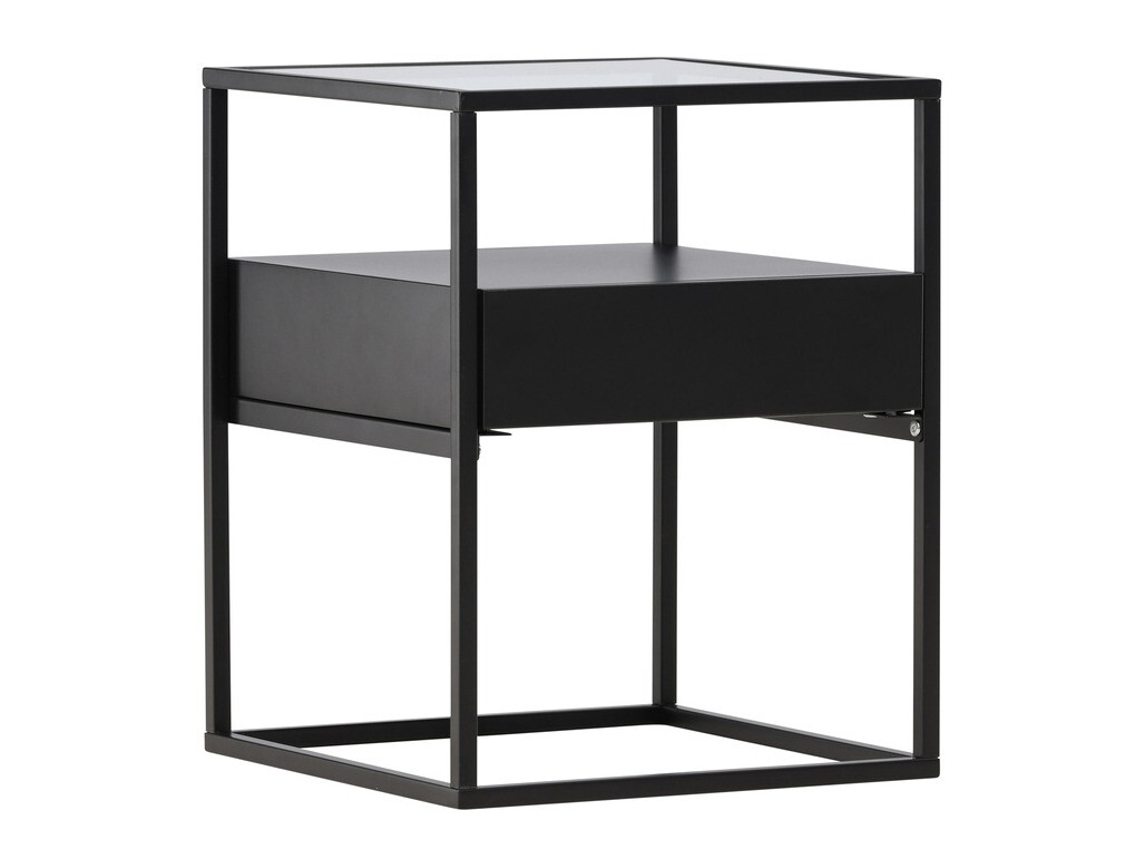Bijzettafel Dallas 4367 (Zwart)