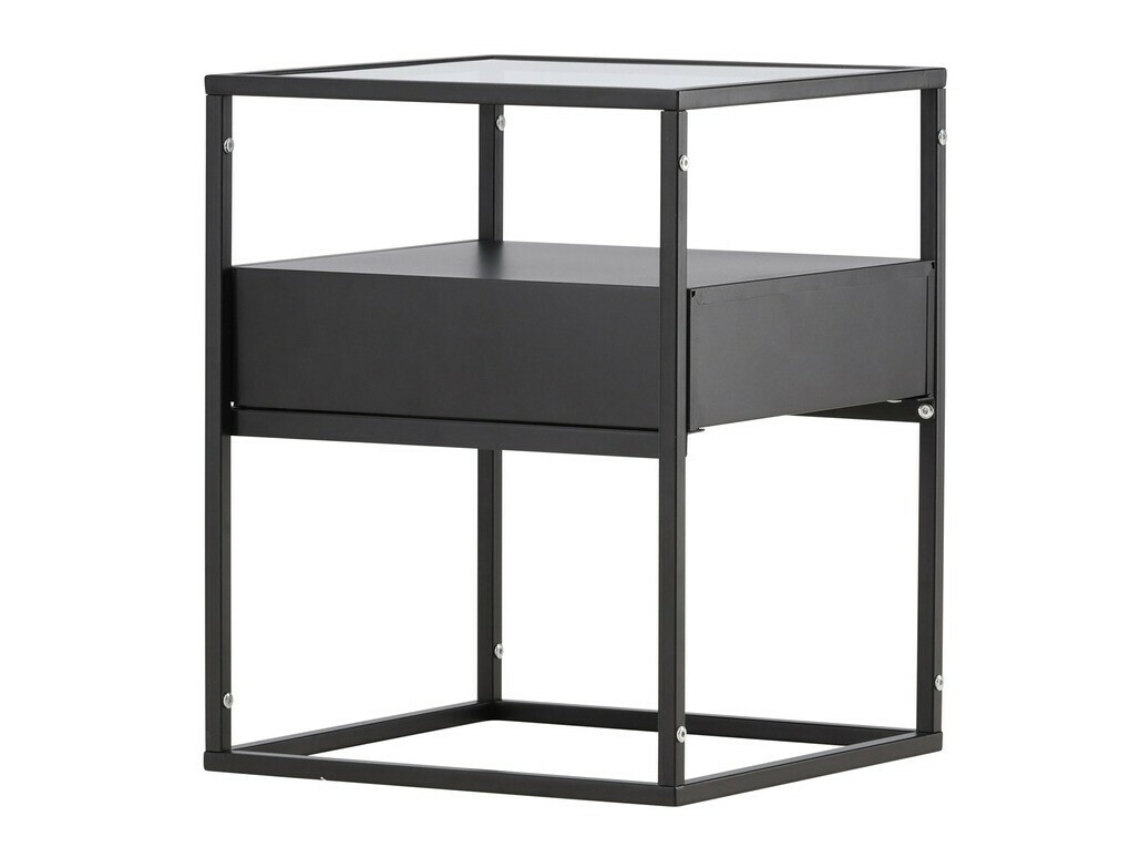 Bijzettafel Dallas 4367 (Zwart)