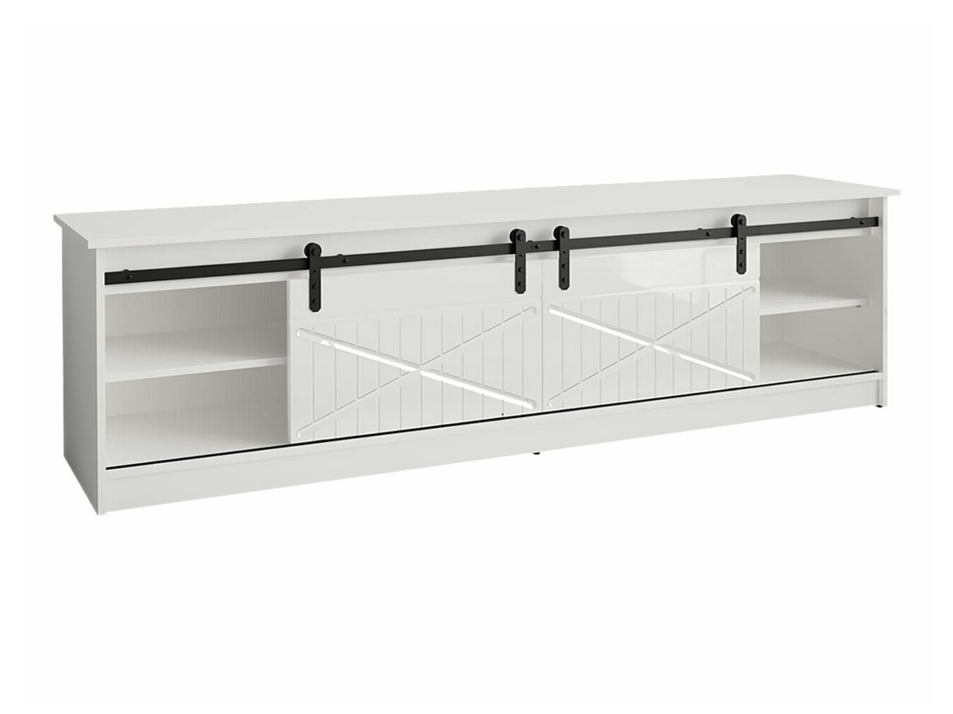 TV-meubel Charlotte 165 (Verouderd hout)