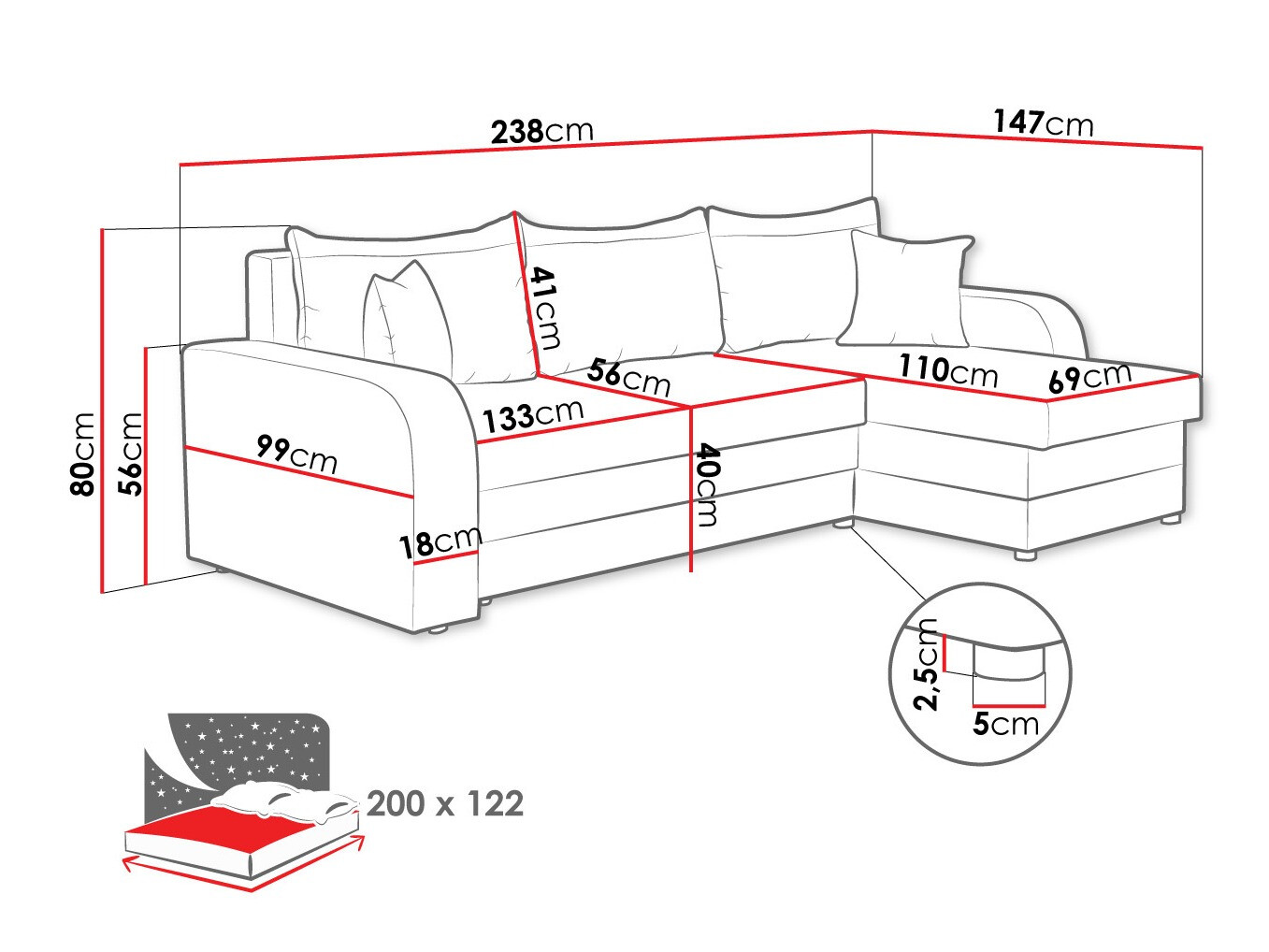 Hoekbank Comfivo 203 (Poso 01)