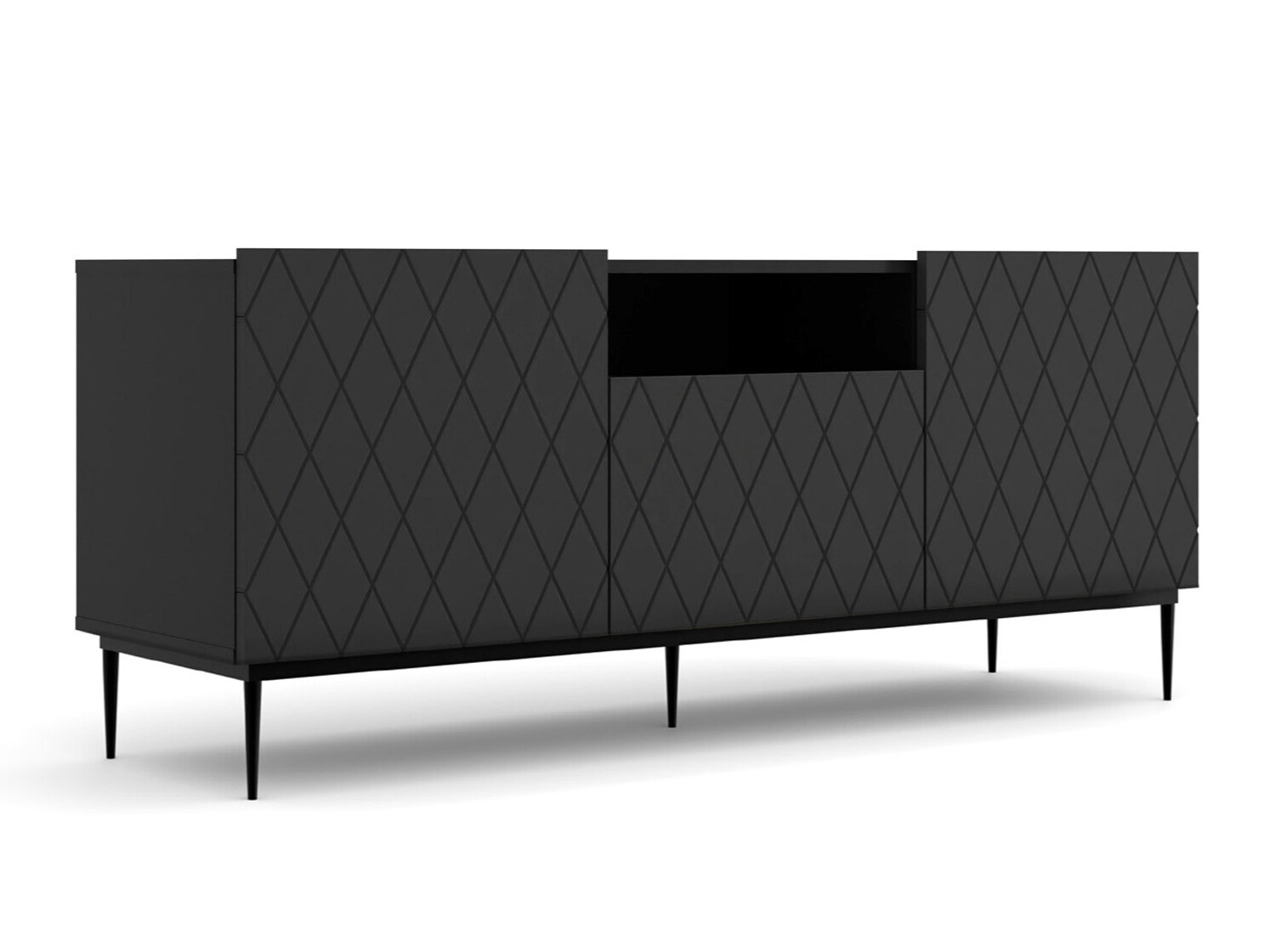 TV-meubel Melmoro 100 (Zwart)