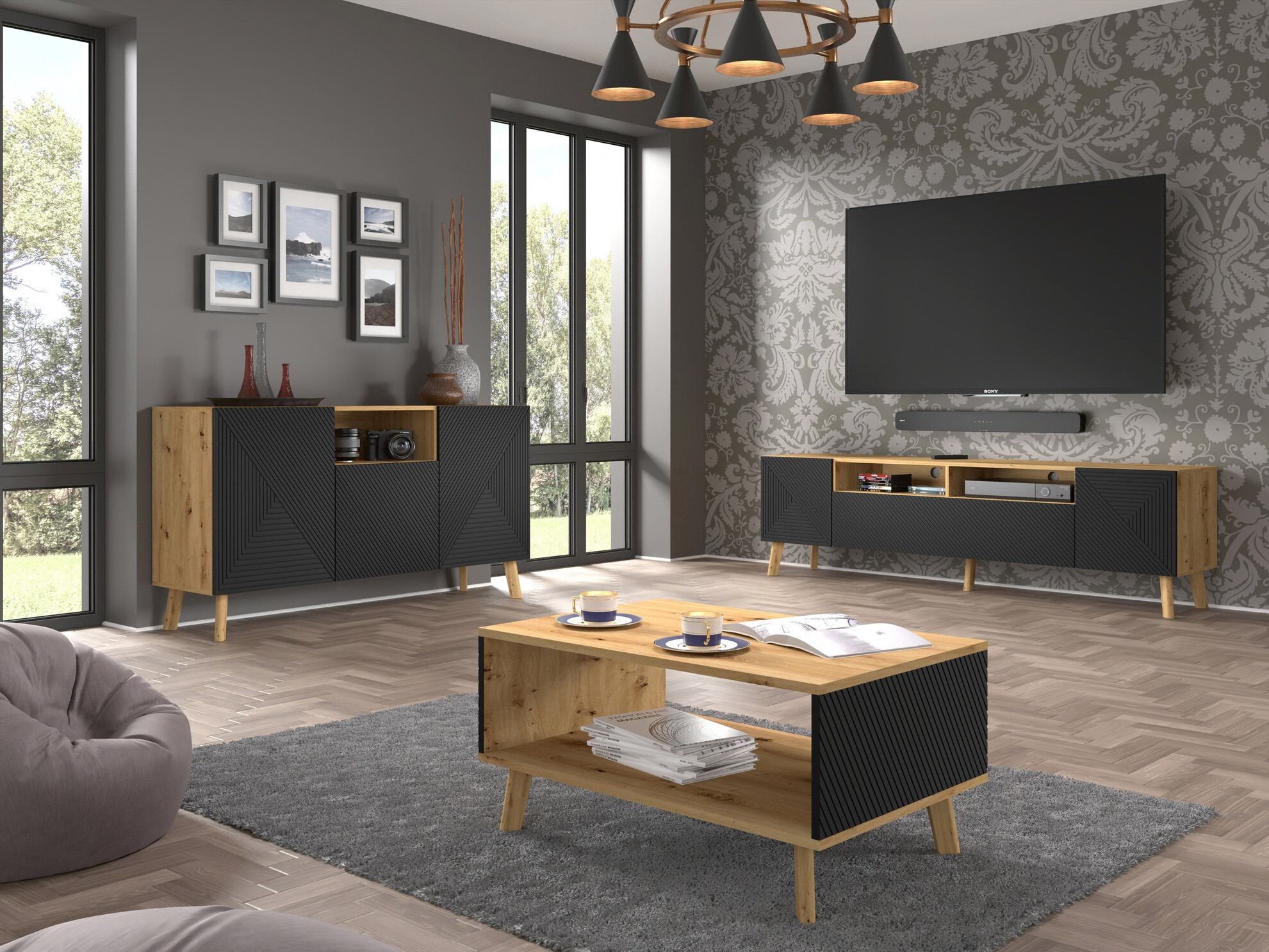 Woonkamerset Marveru 105