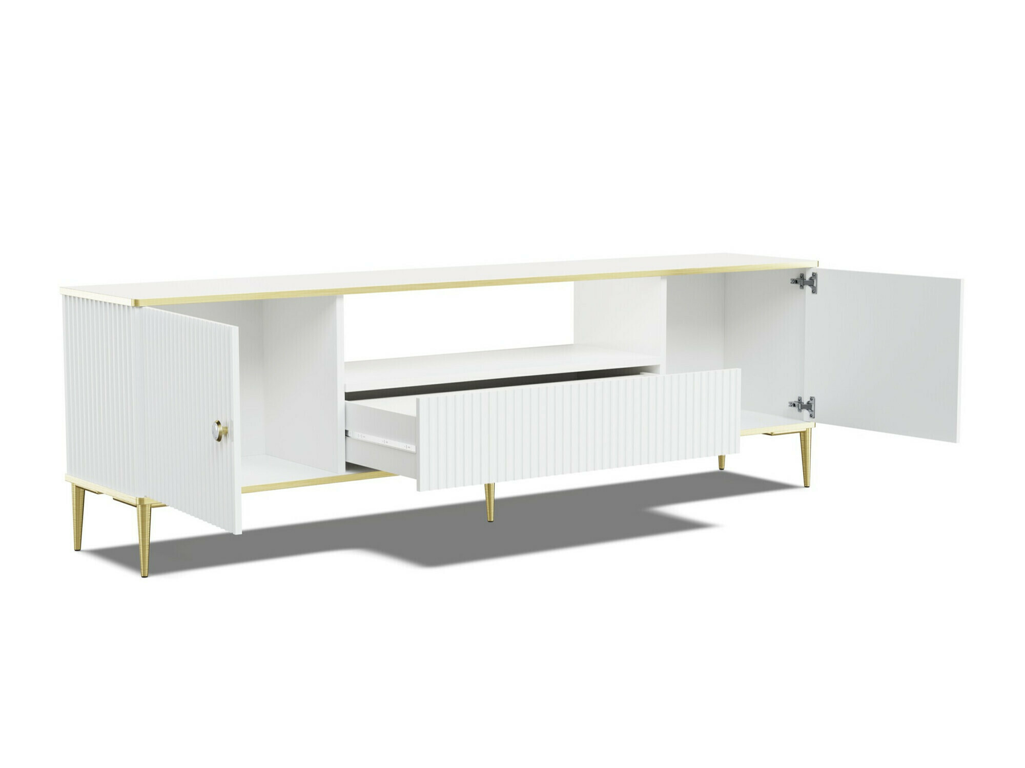 Woonkamerset Romciro 103 (Wit + Gouden)