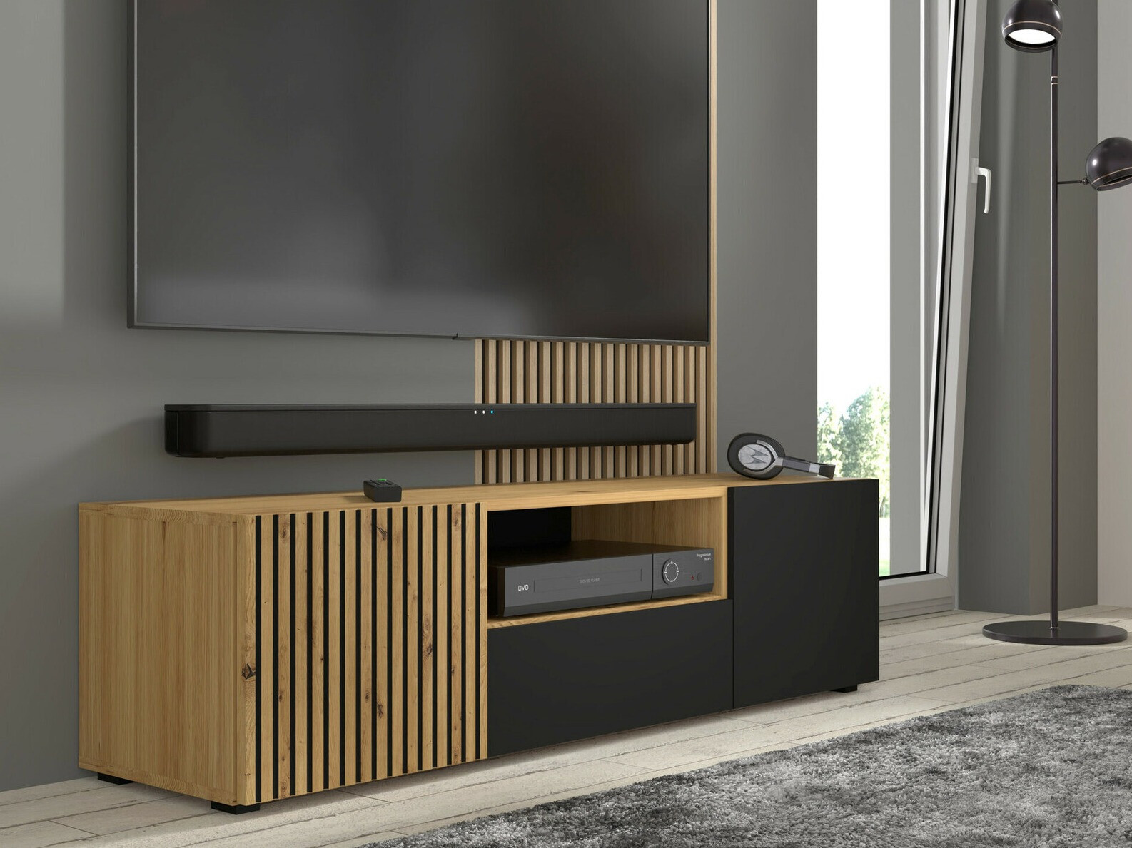 TV-meubel Felsoe 100