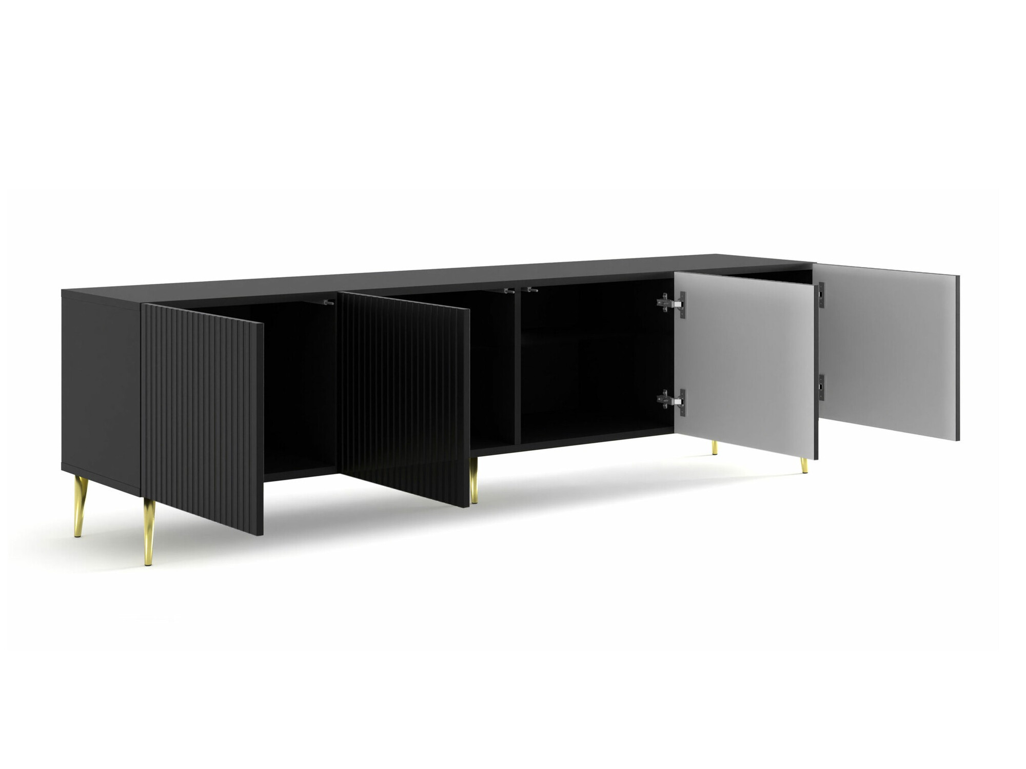 TV-meubel Mirmaro 103 (Zwart)