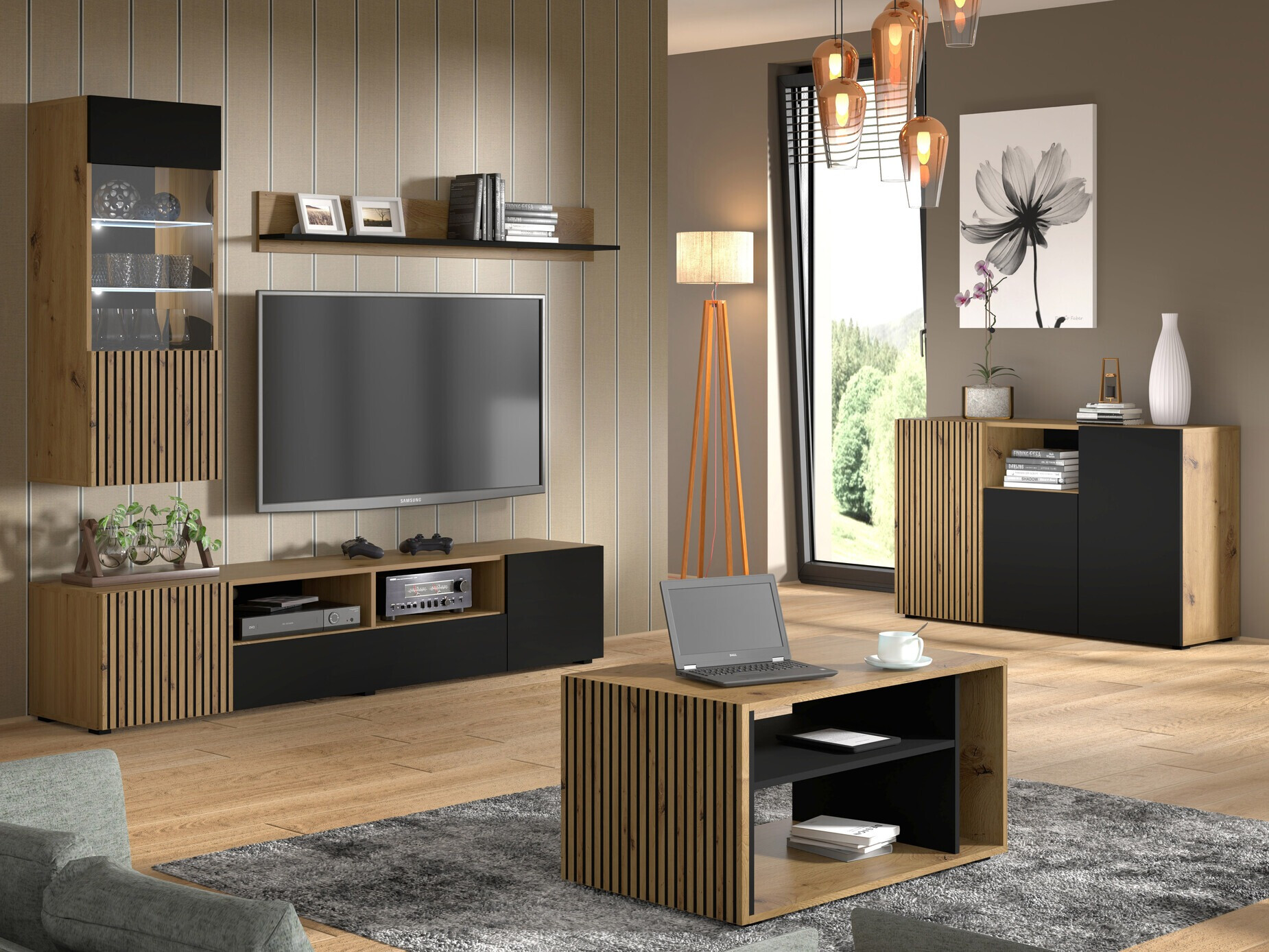 TV-meubel Felsoe 101