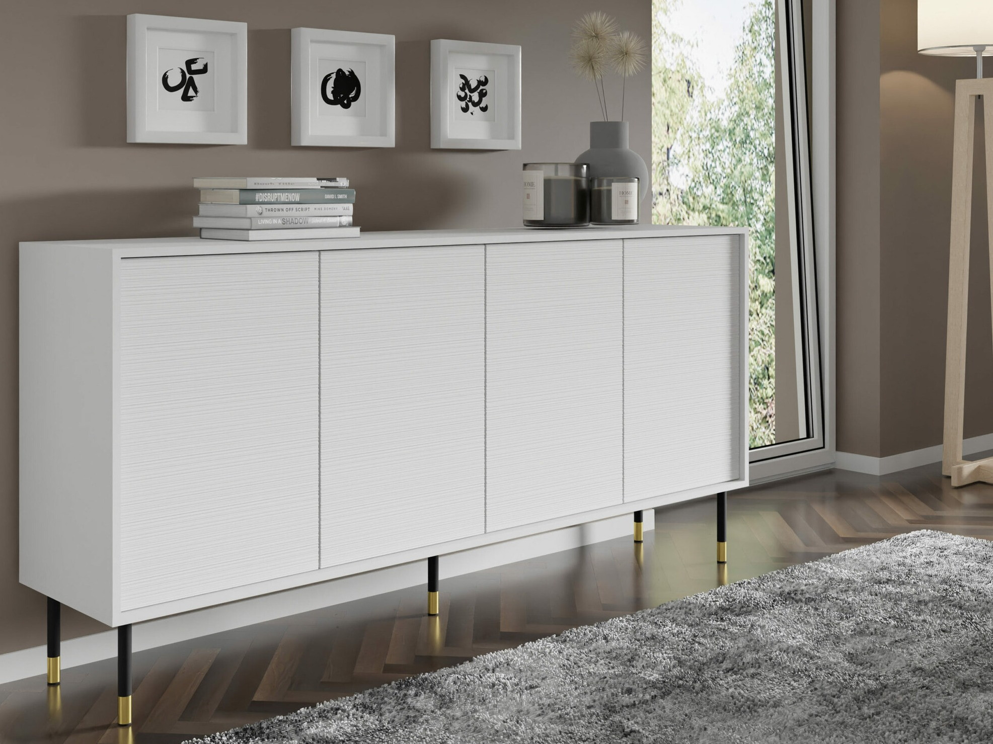 Dressoir Romtole 101 (Wit)