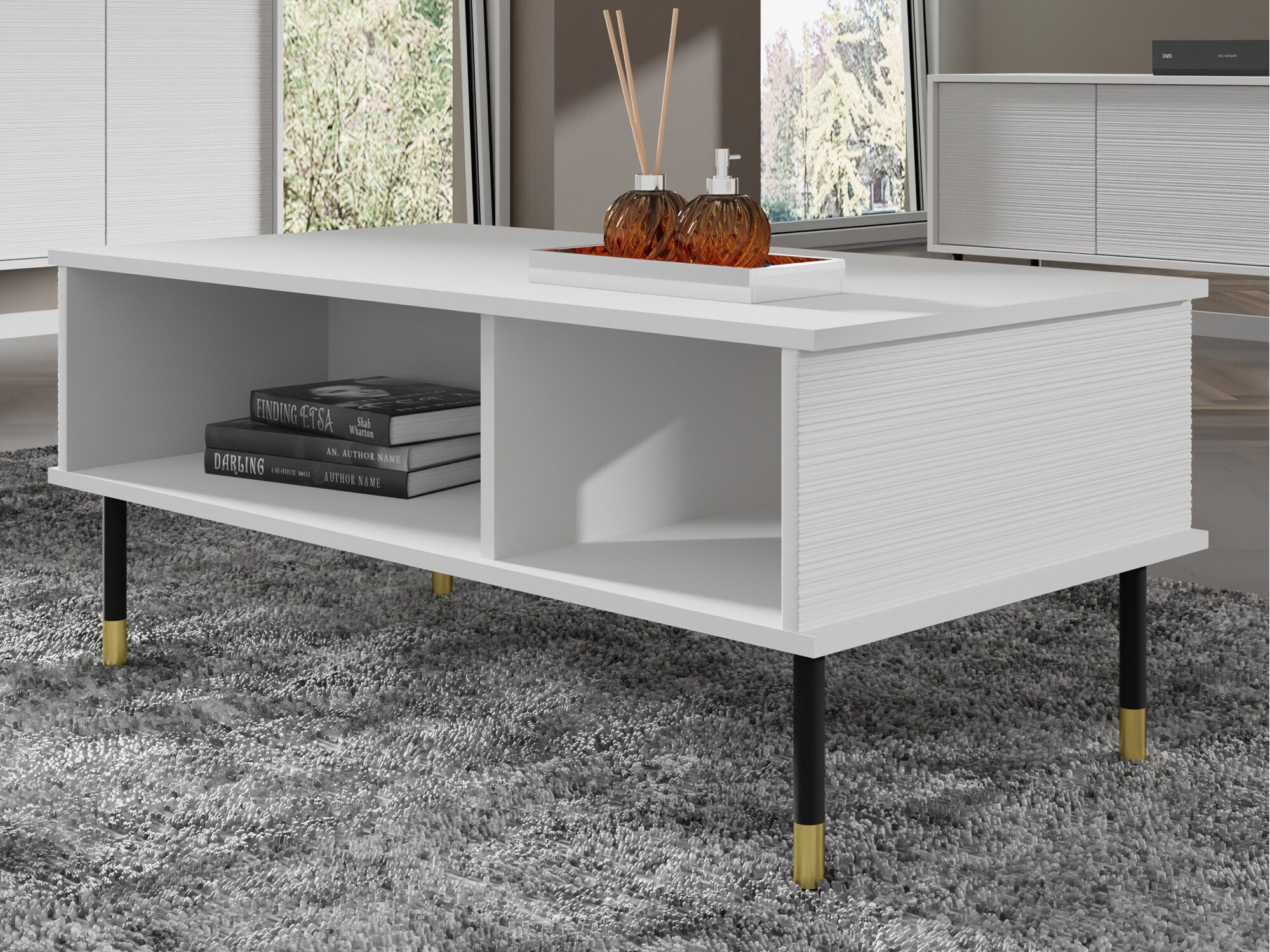 Salontafel Romtole 102 (Wit)