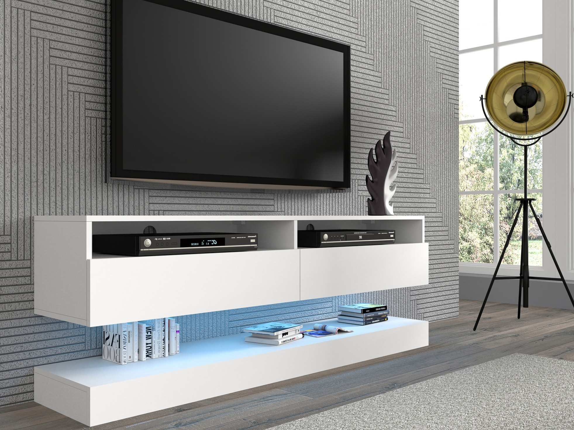 TV-meubel Buffalo 108 (Wit)