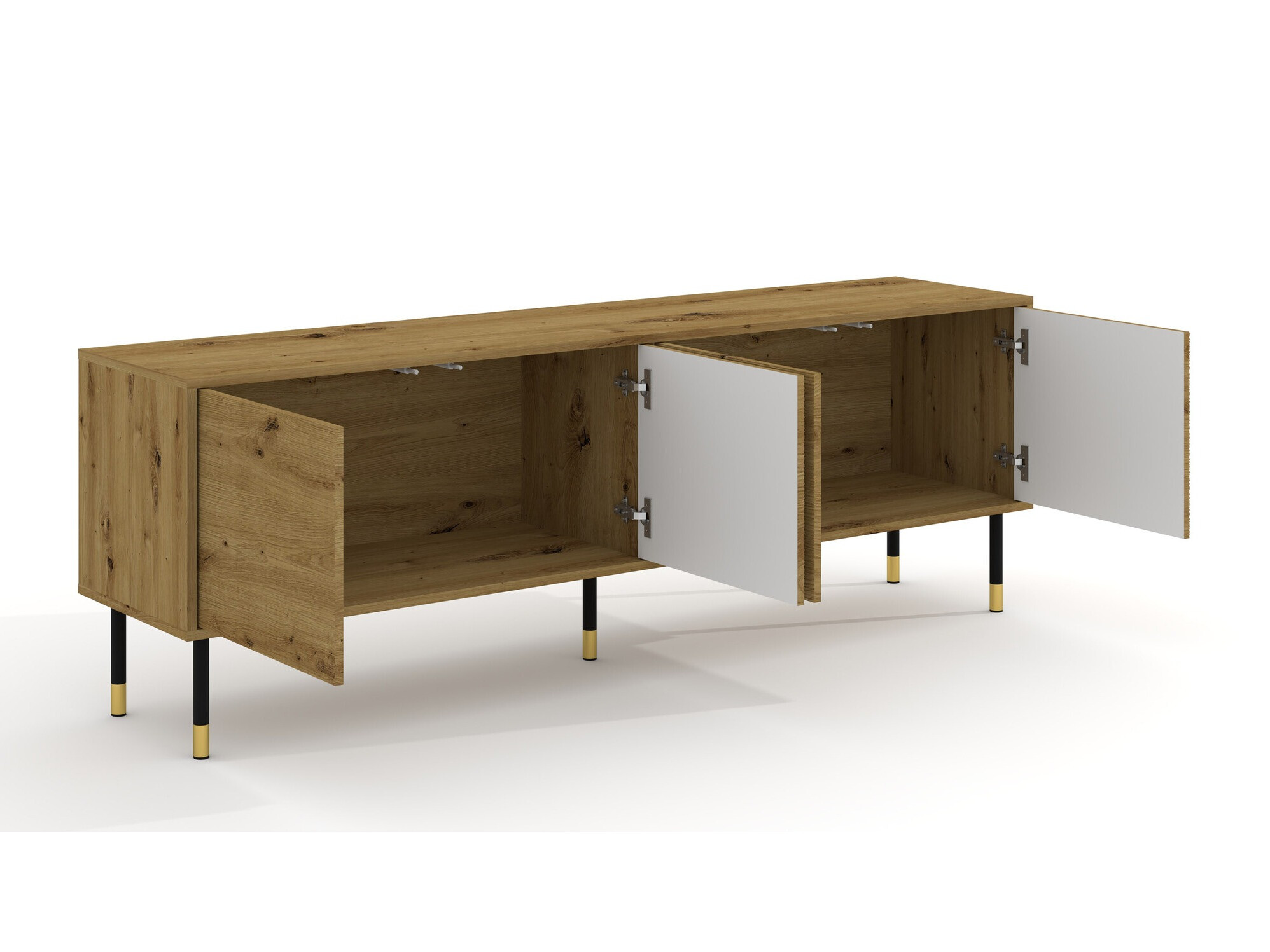 TV-meubel Romtole 100 (Artisan eiken)