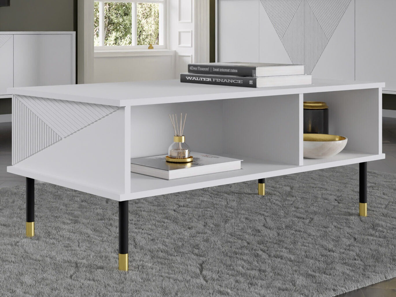 Salontafel Teopha 102 (Wit)