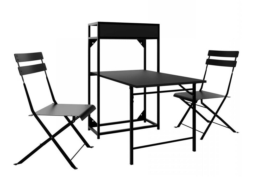 Balkonset Richardson 124 (Zwart)