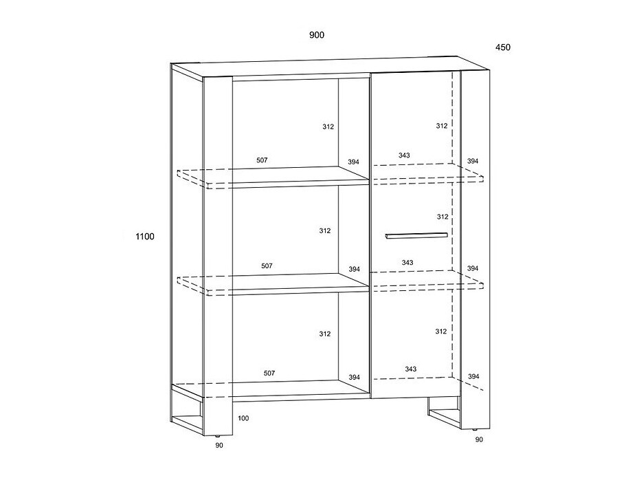 Dressoir Cordoro 106
