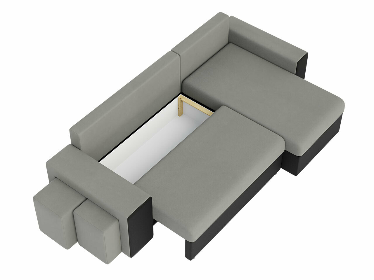 Hoekbank Memphis 138 (Poso 39)