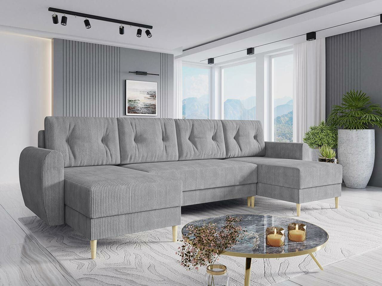 Hoekbank Memphis 140 (Poso 110)