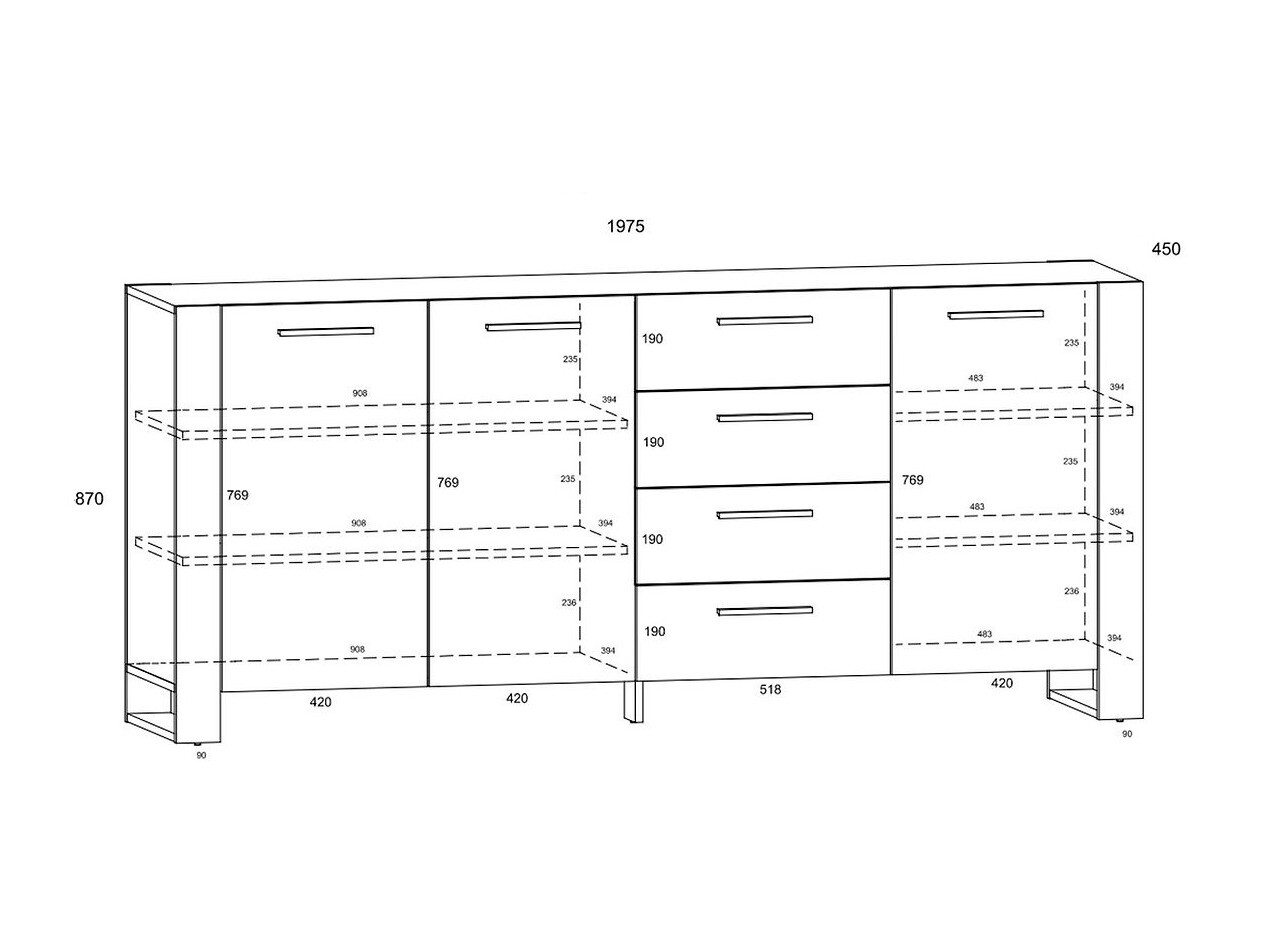 Ladekast Cordoro 104