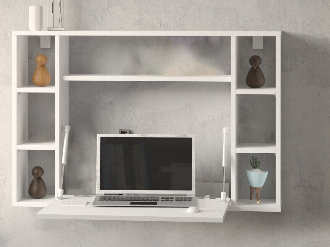 Bureau Buffalo 129 (Wit + Glanzend wit)