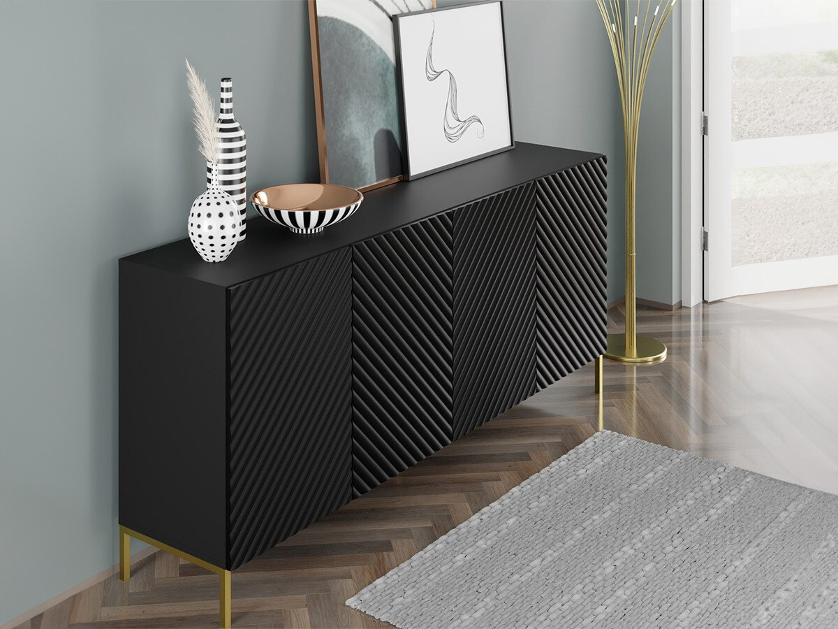 Dressoir Fivremu 101 (Zwart)