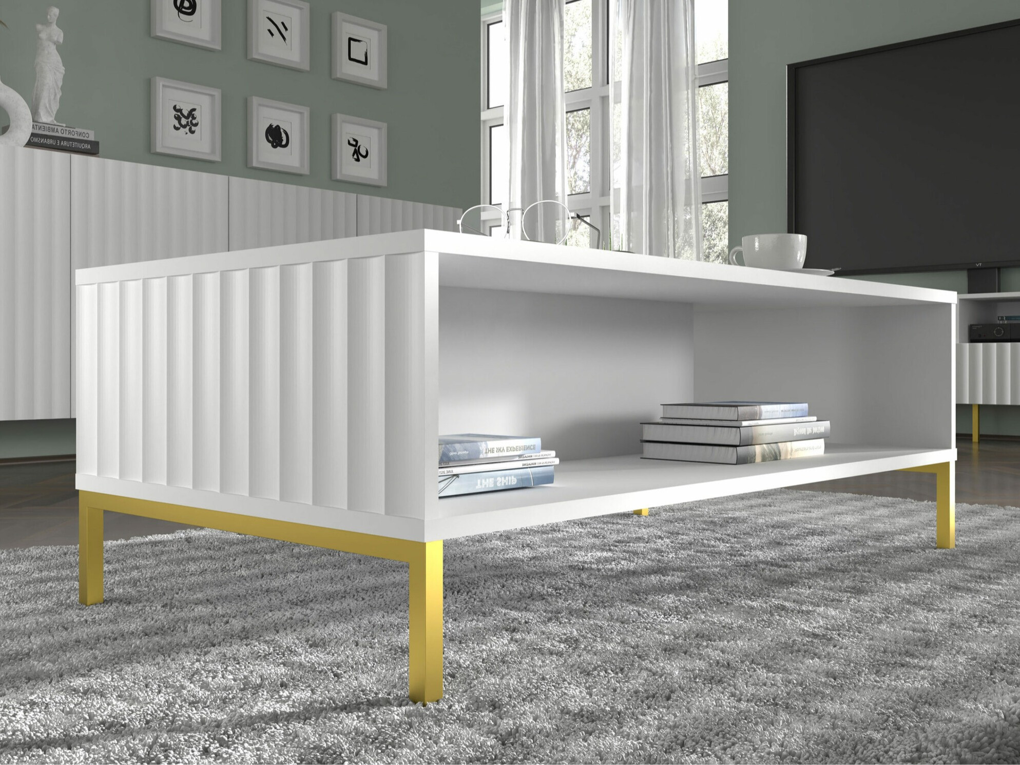 Salontafel Soropho 104 (Wit)