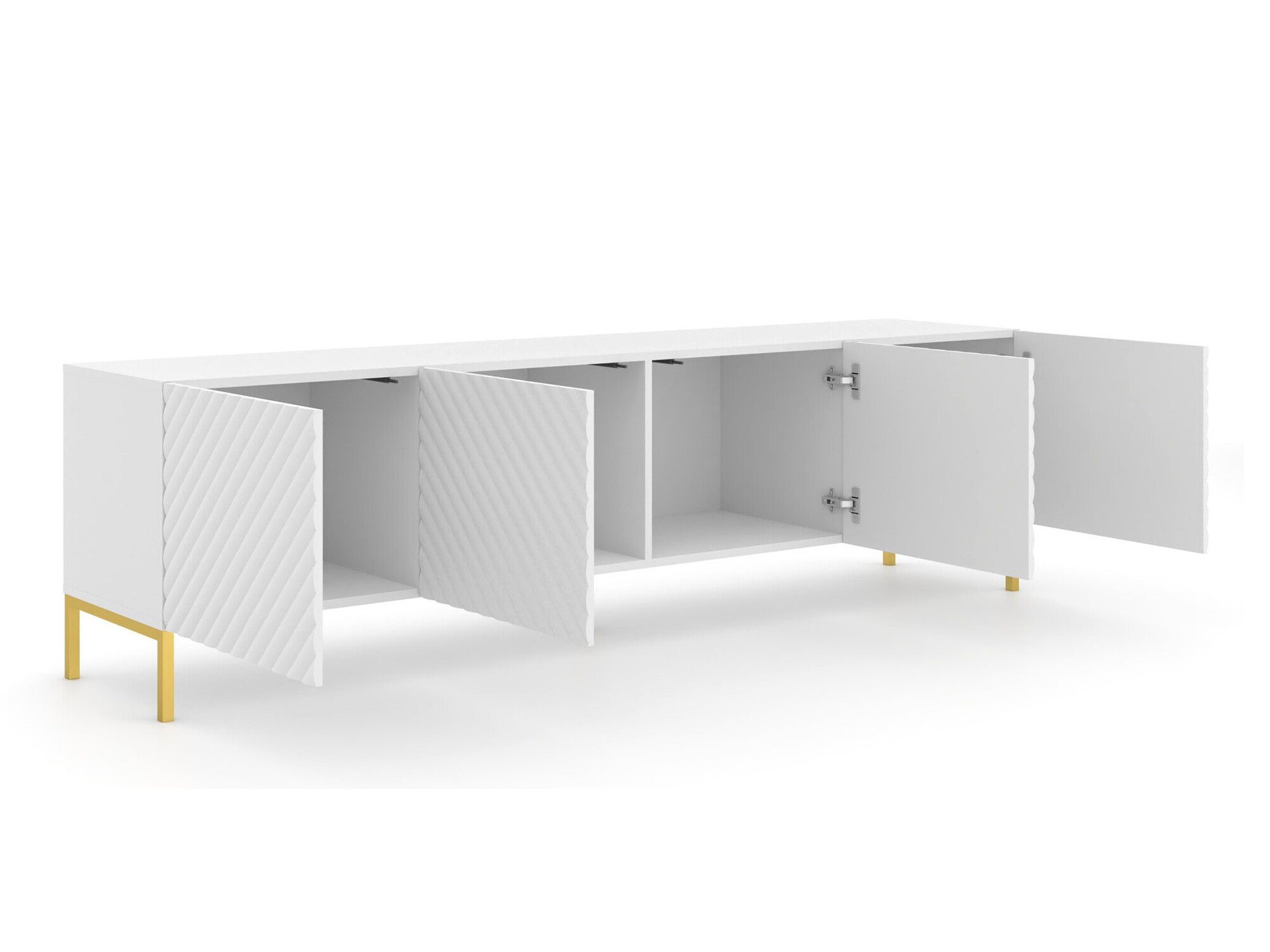 TV-meubel Fivremu 104 (Wit)