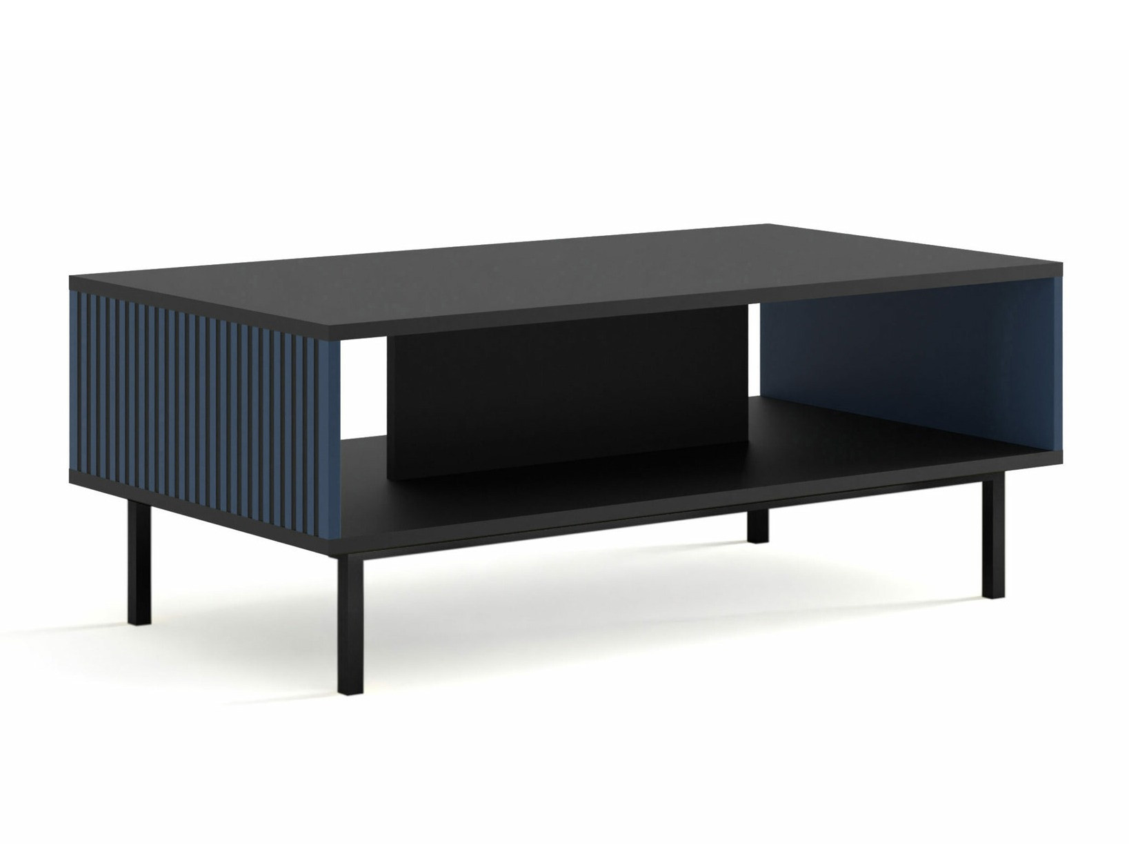 Salontafel Talsalu 103 (Donkerblauw + Zwart)