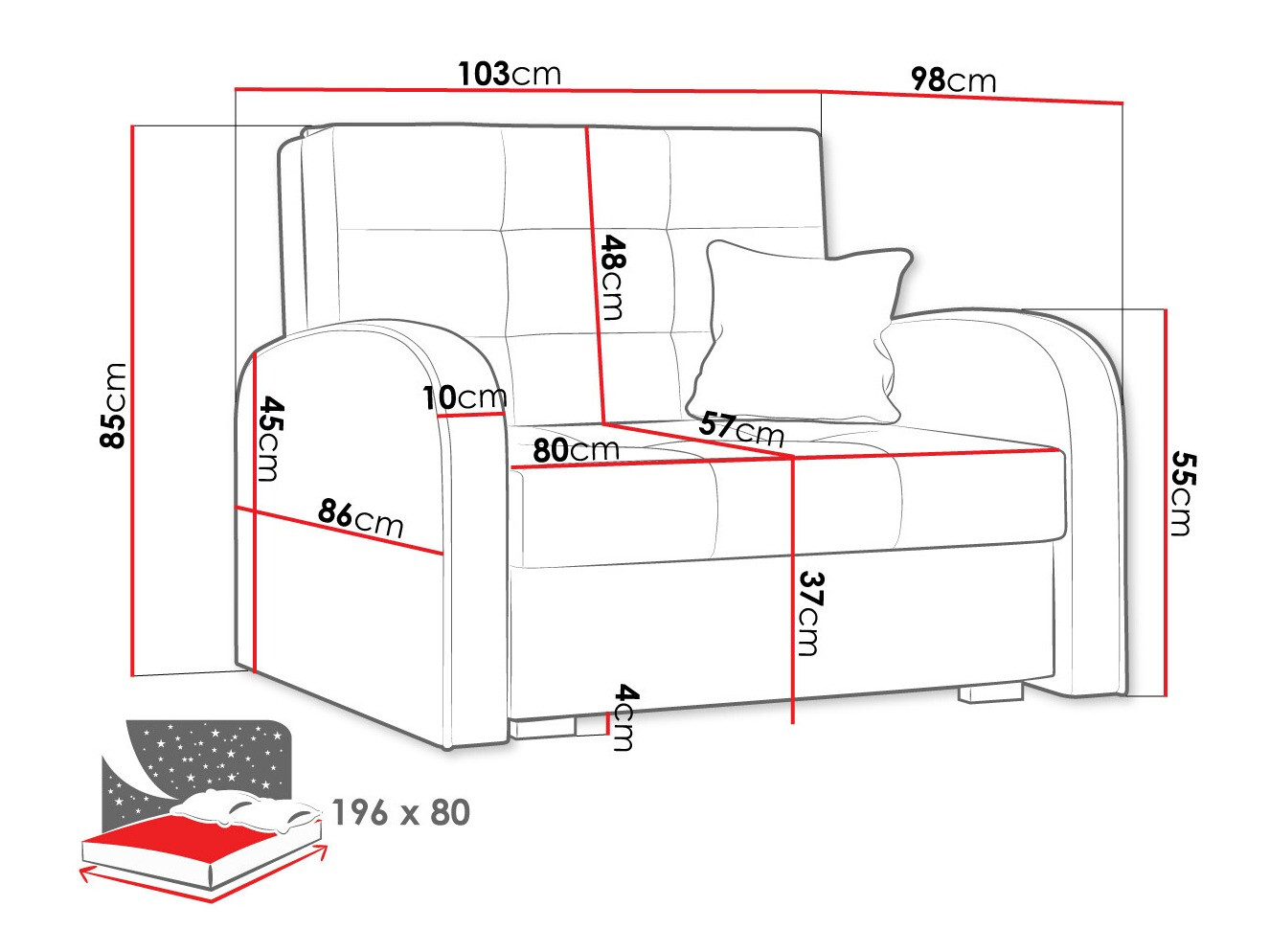 Fauteuil Silona I (Aragon 03)