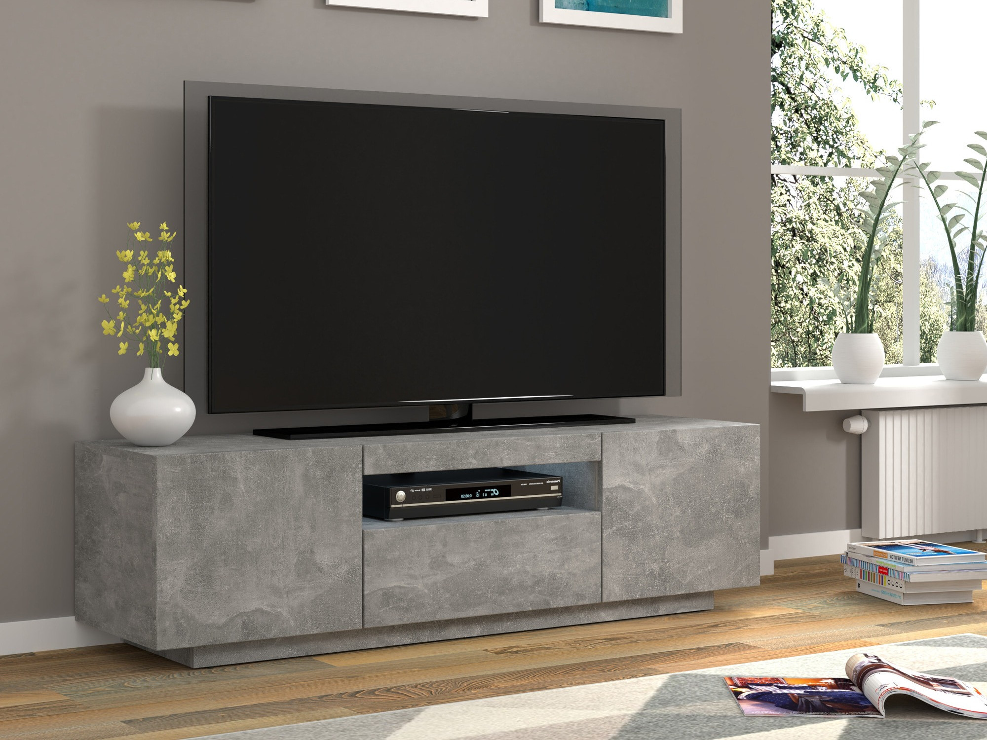 TV-meubel Morteo 103 (Beton)