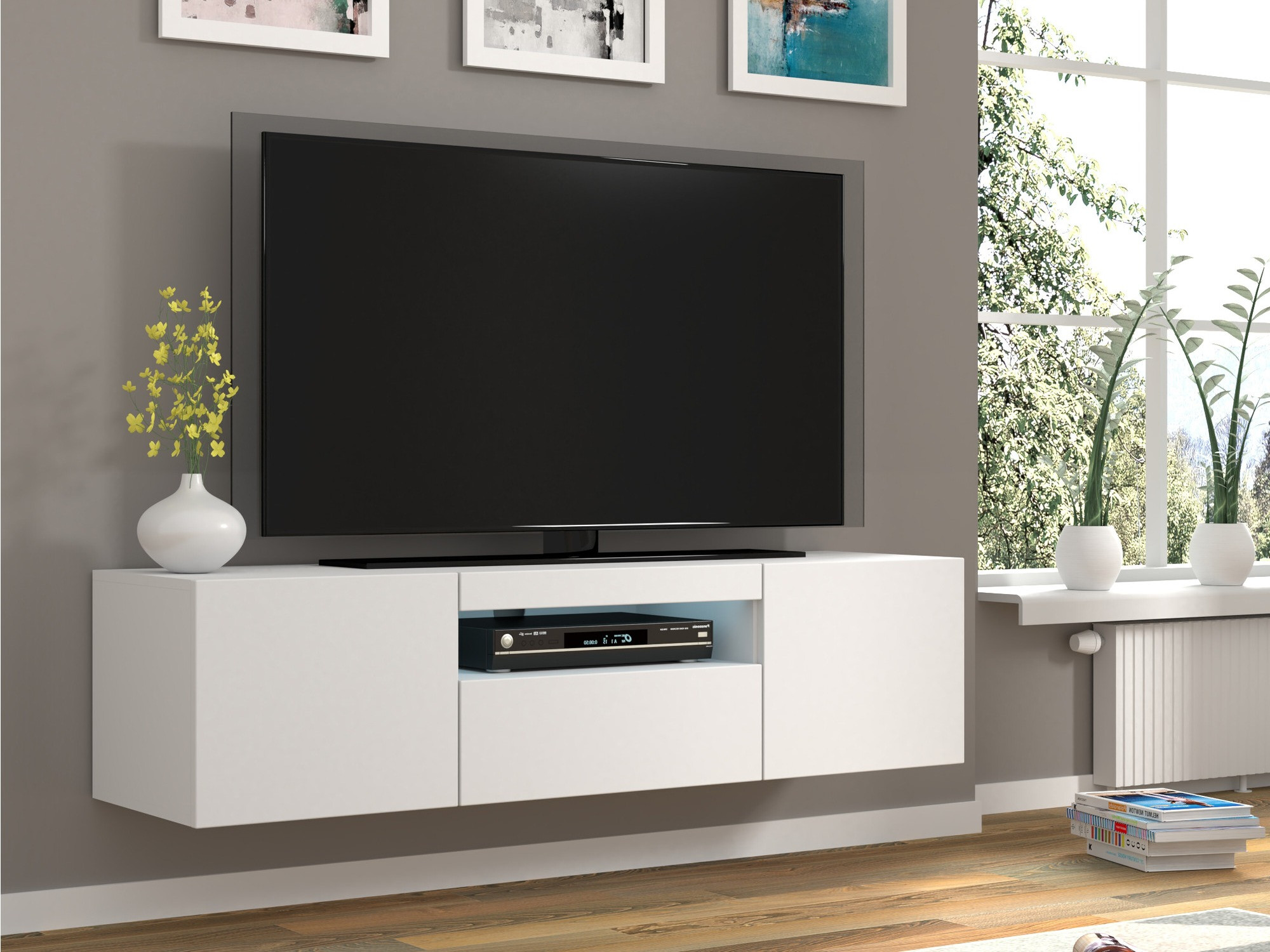 TV-meubel Morteo 103 (Wit)