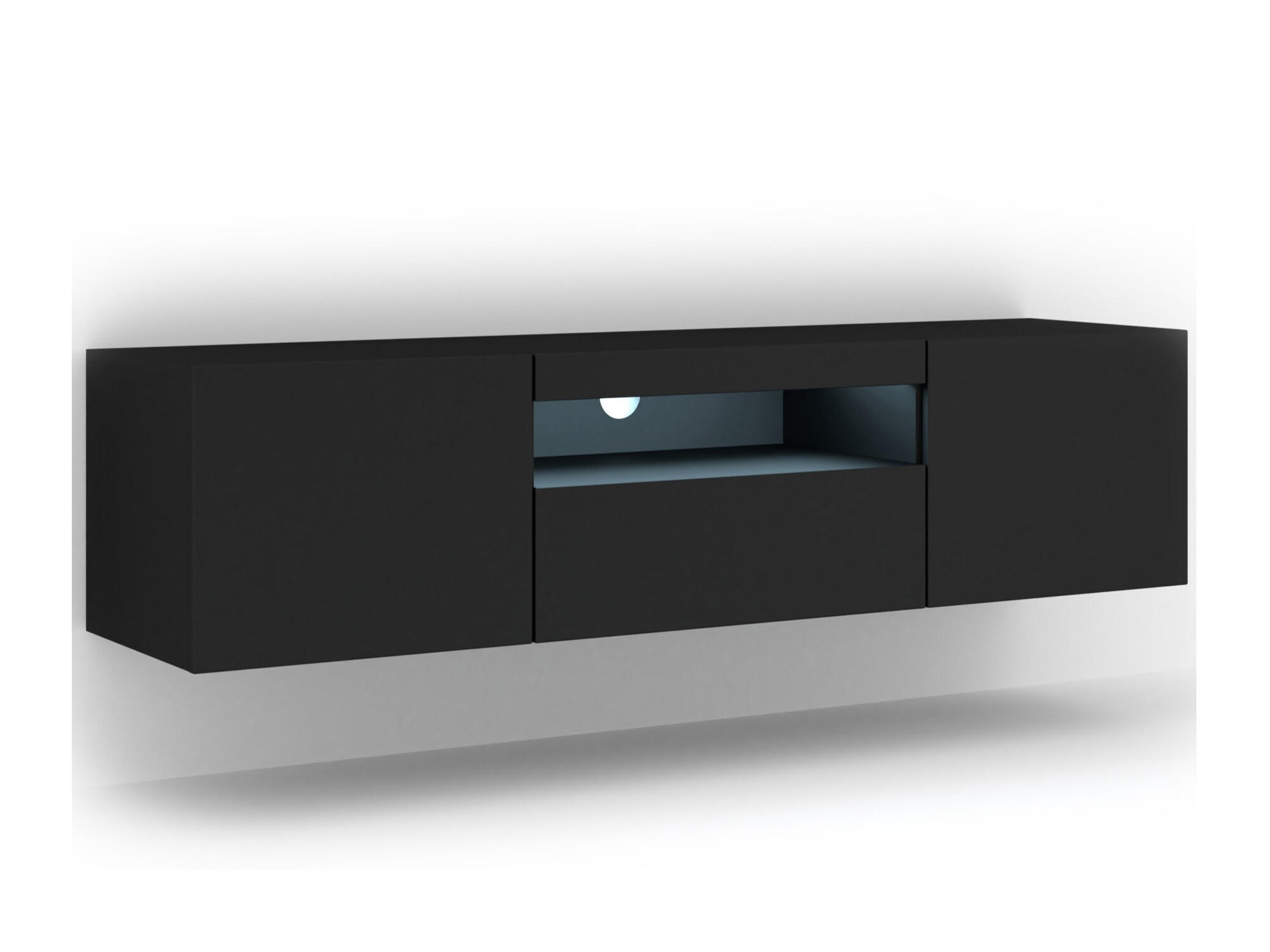 TV-meubel Morteo 103 (Zwart)