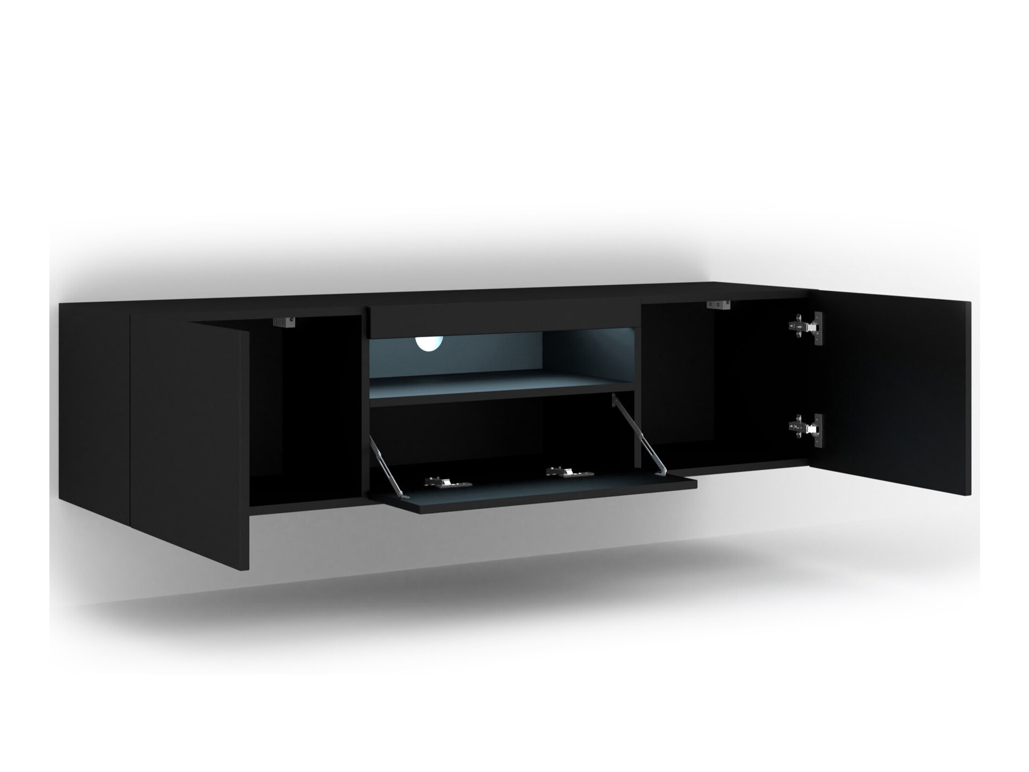 TV-meubel Morteo 103 (Zwart)