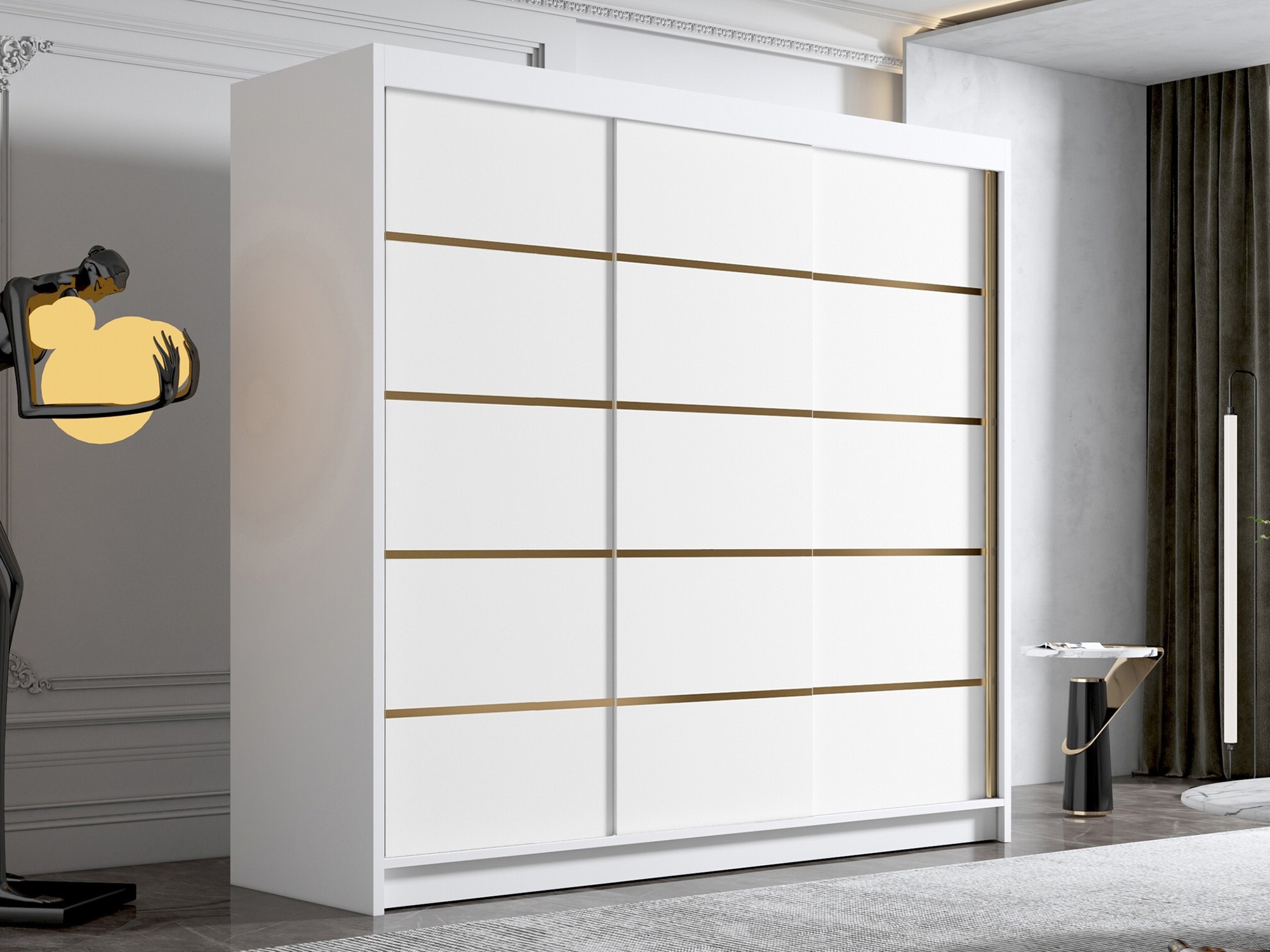 Kledingkast Closico Plenor VI (Wit)
