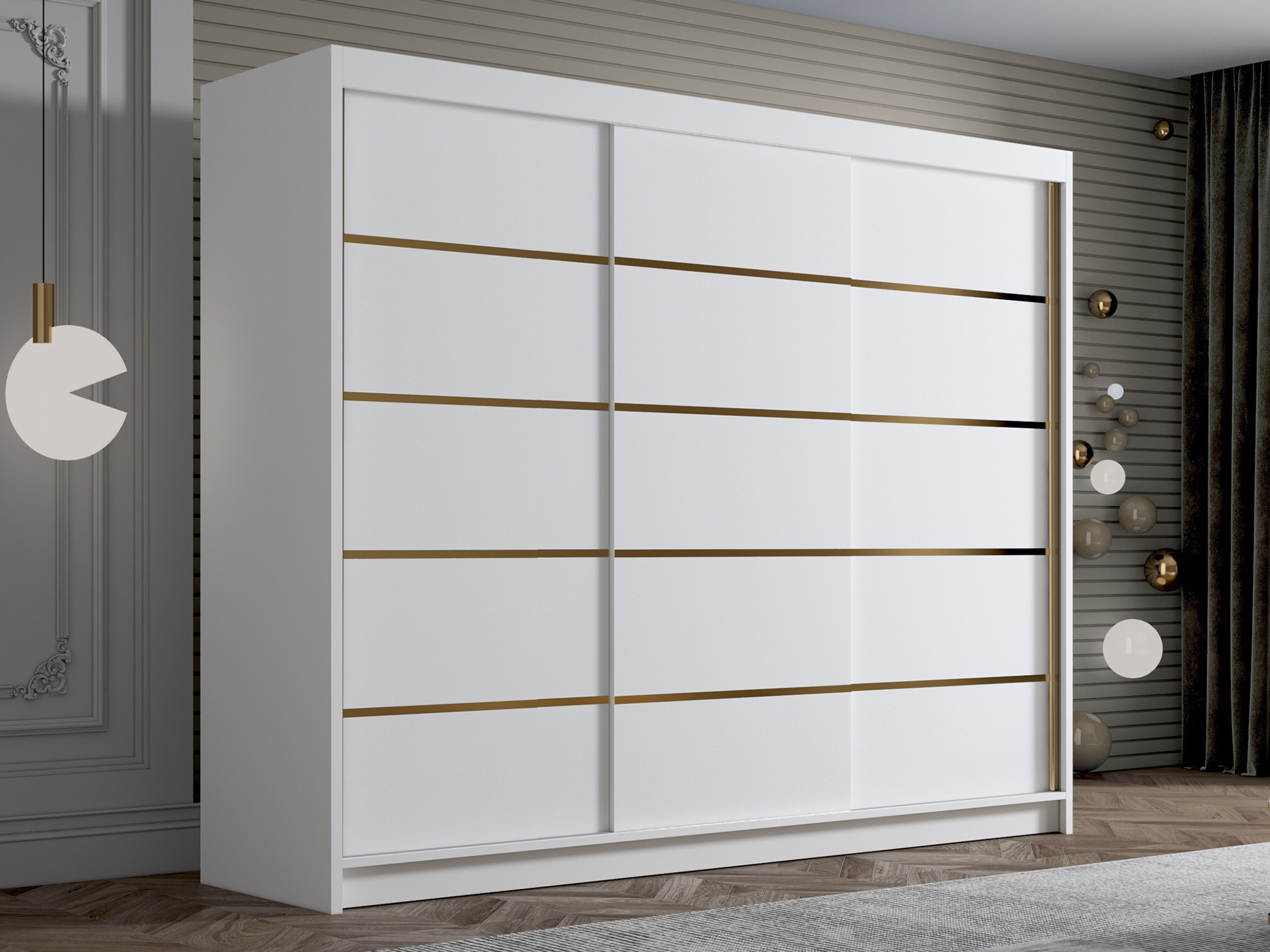Kledingkast Closico Veltron II (Wit)