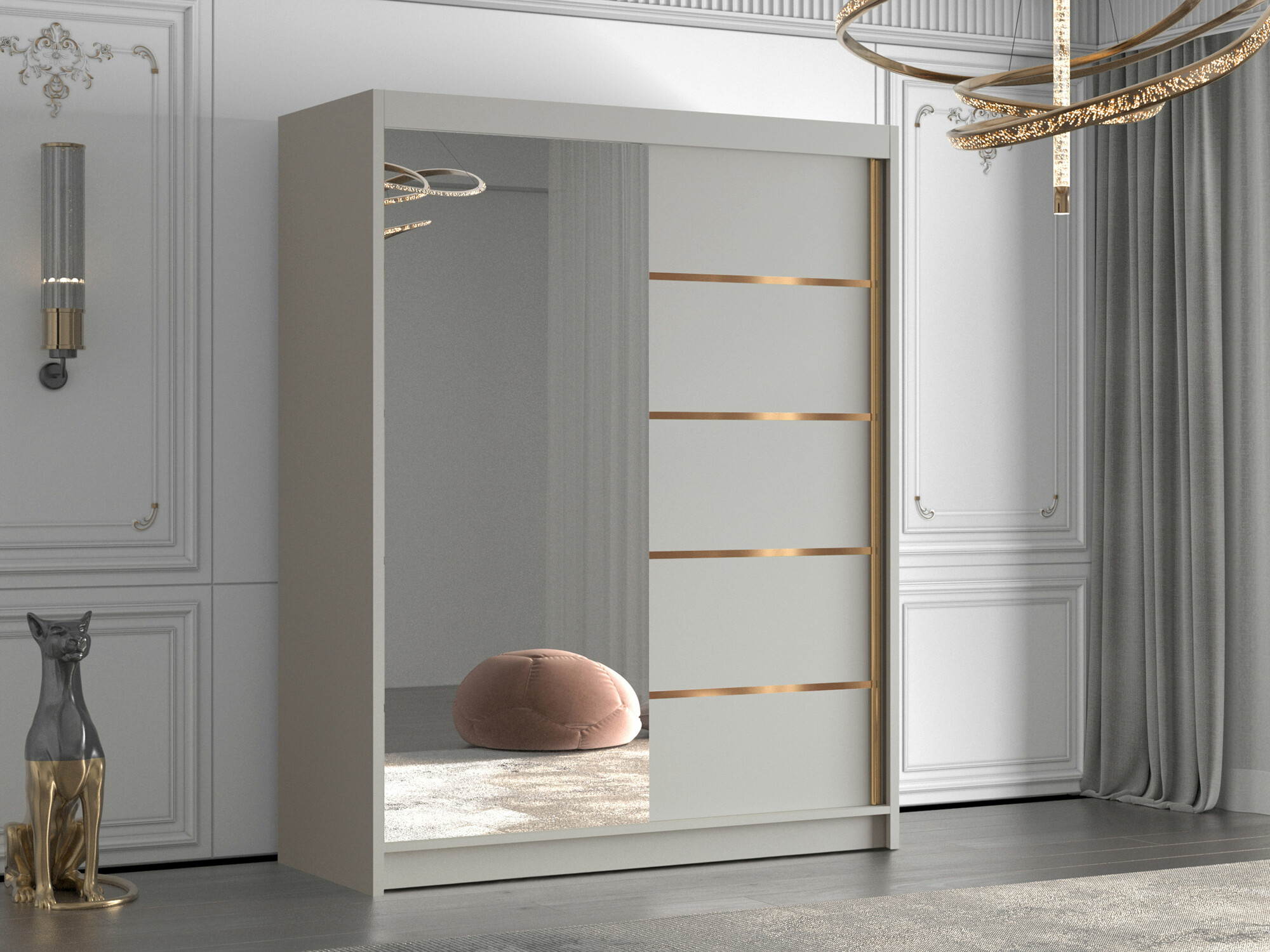 Kledingkast Closico 187 (Kasjmier)