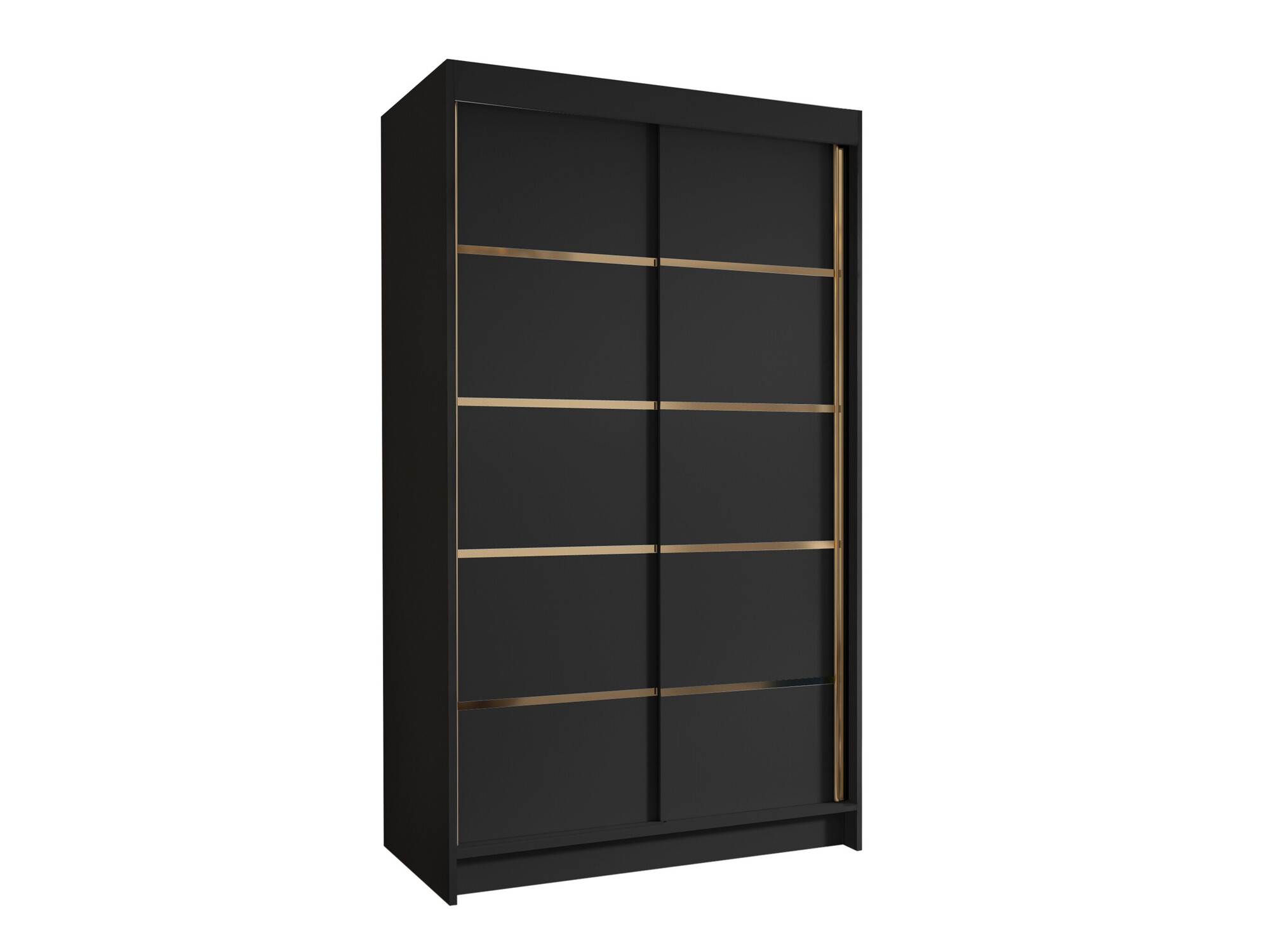 Kledingkast Closico Corden III (Zwart)