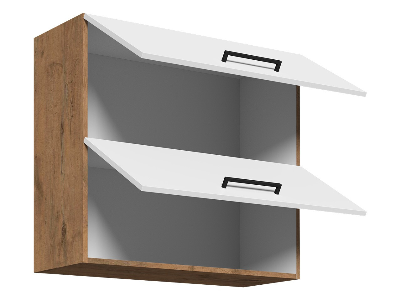 Modulaire wandkast Wood Dark 107