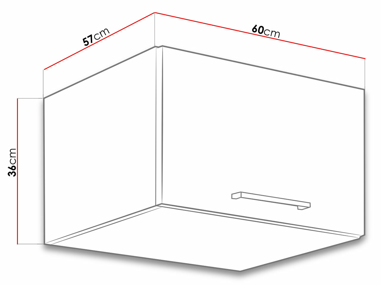 Modulaire wandkast Wood Dark 110
