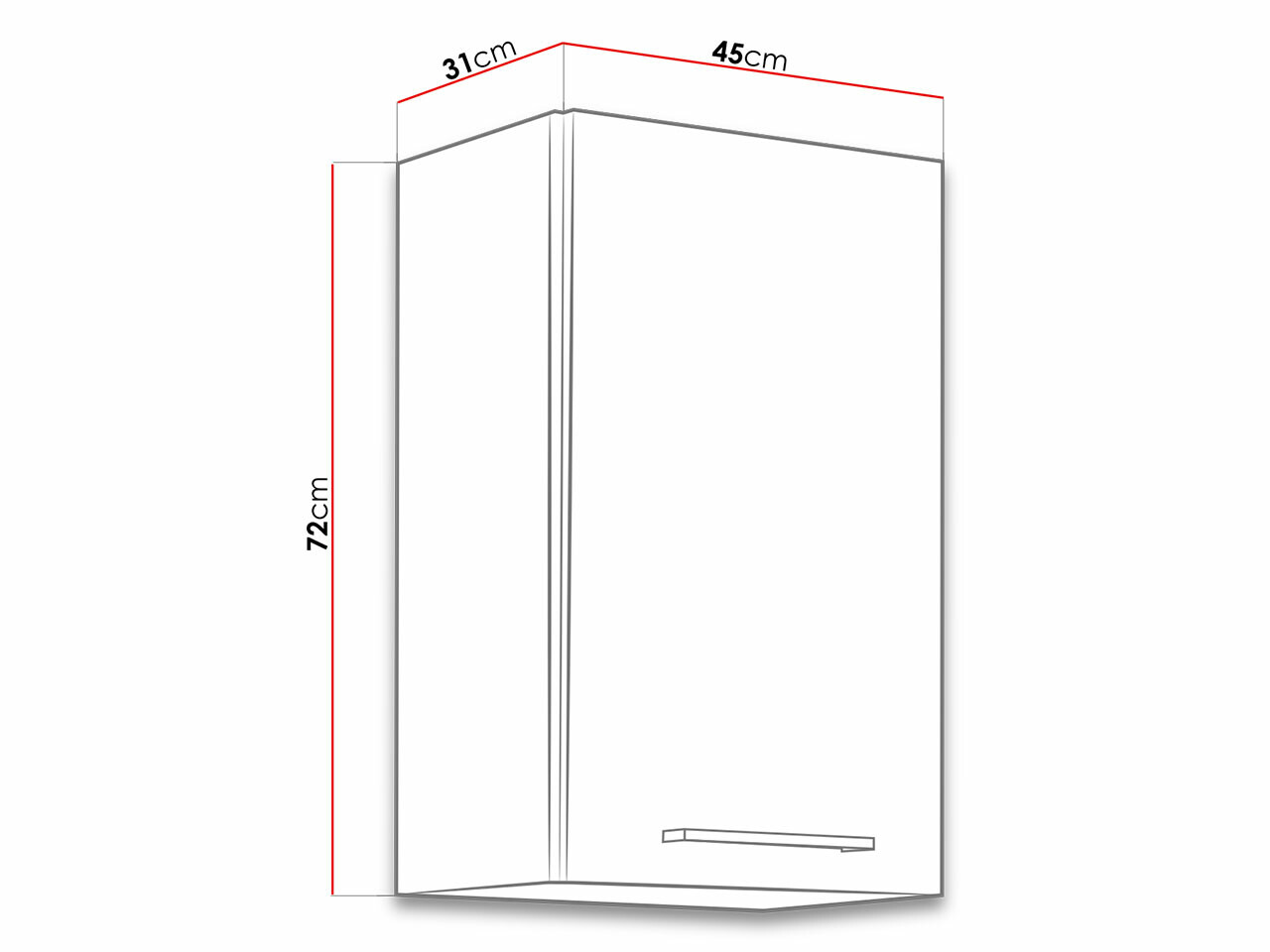 Modulaire wandkast Wood Dark 112