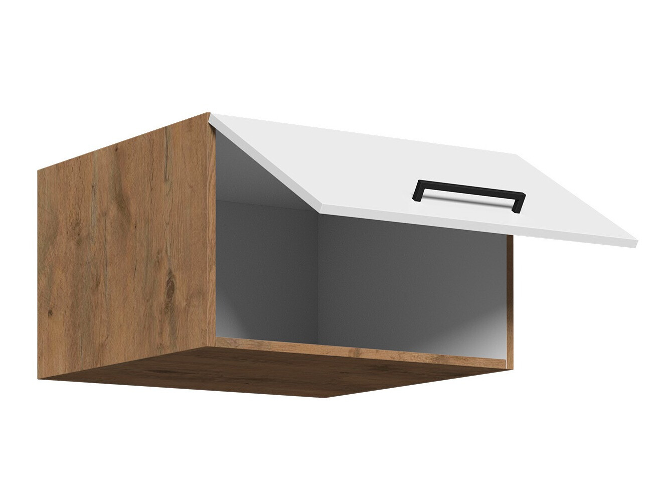 Modulaire wandkast Wood Grey 124