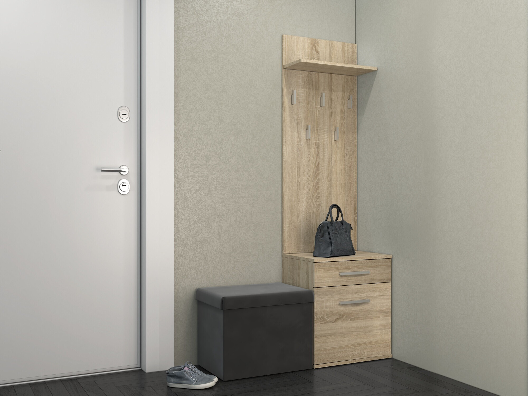 Gangmeubelset Mandeville 129 (Sonoma eik)