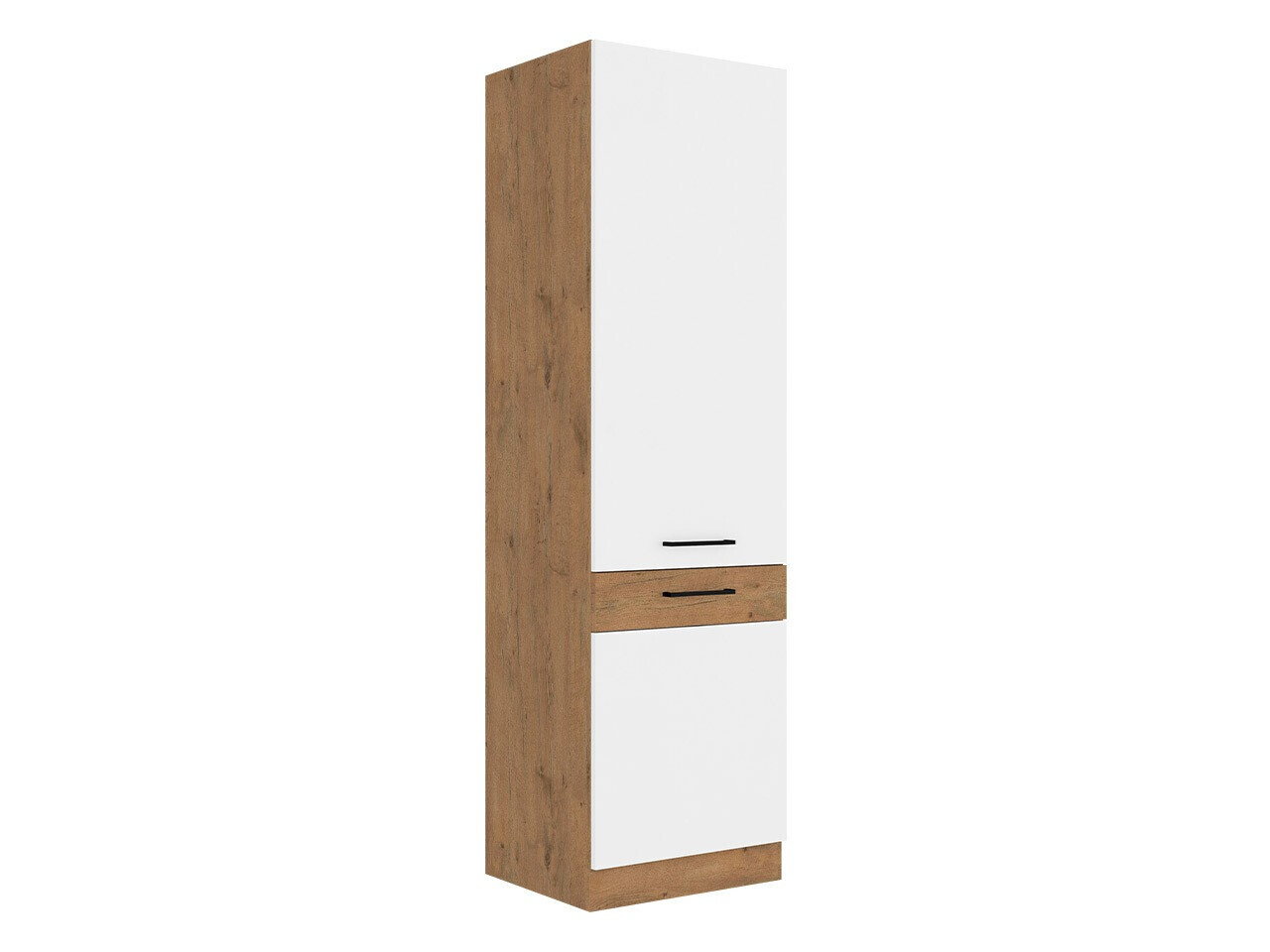 Modulaire kast met deuren Wood White 114