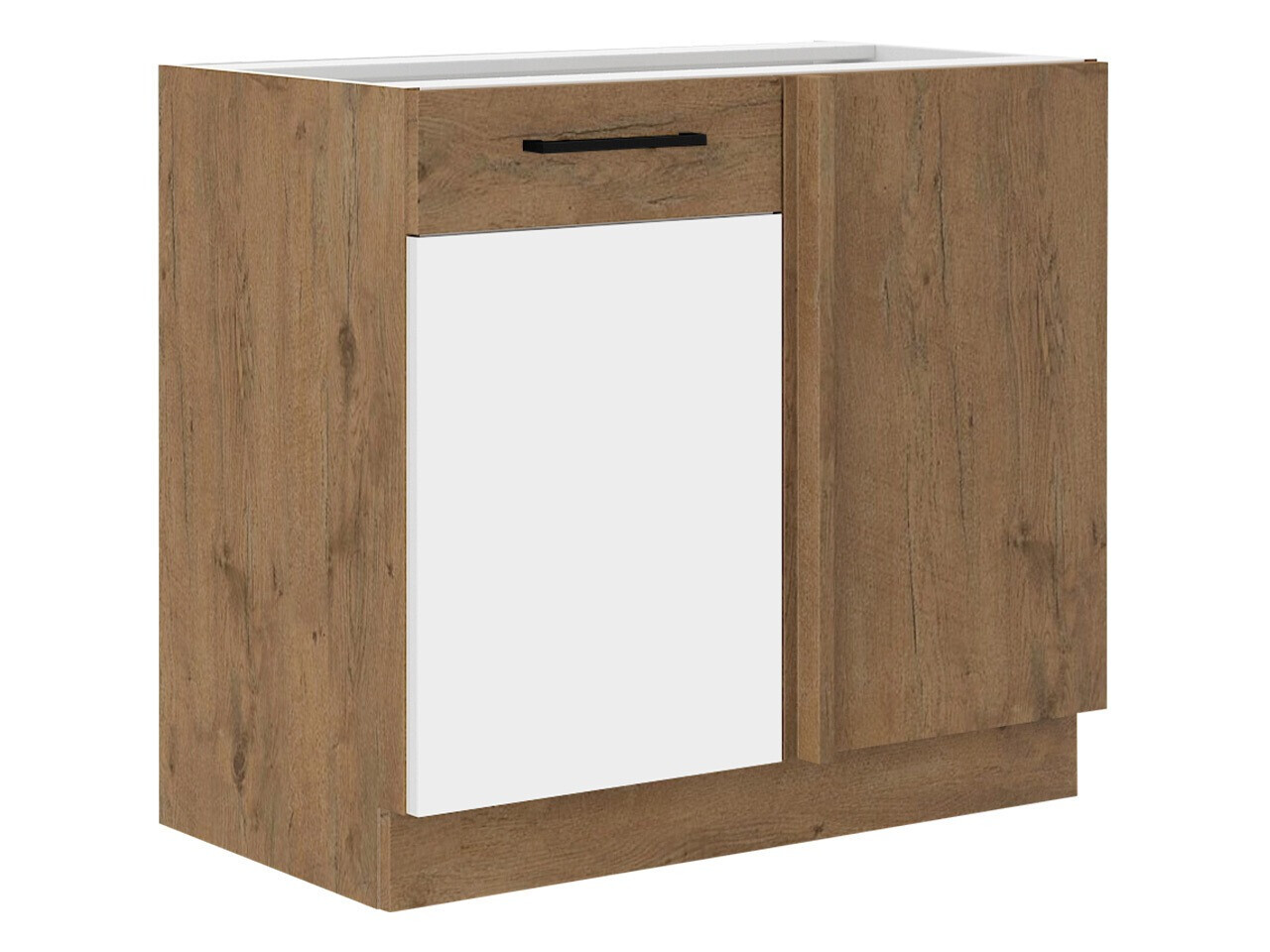 Modulaire kast met deuren Wood White 103
