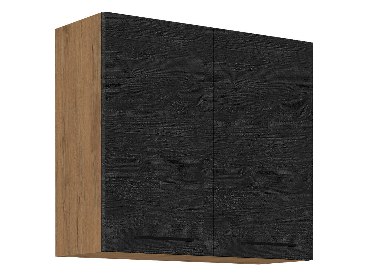 Modulaire wandkast Wood Dark 126