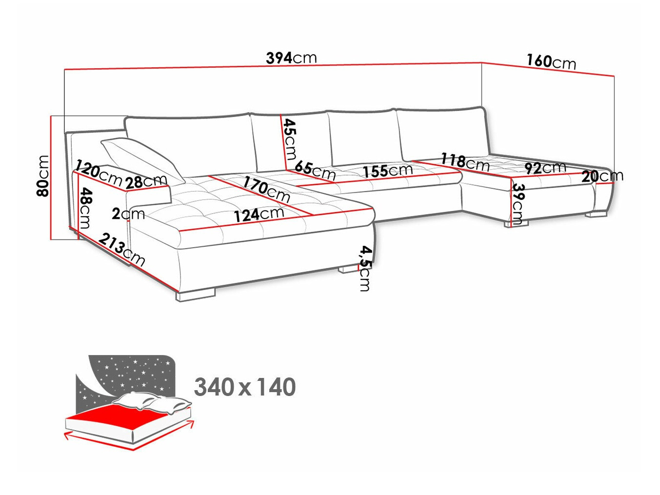 Hoekbank Comfivo 106 (Soft 011 + Lawa 06)