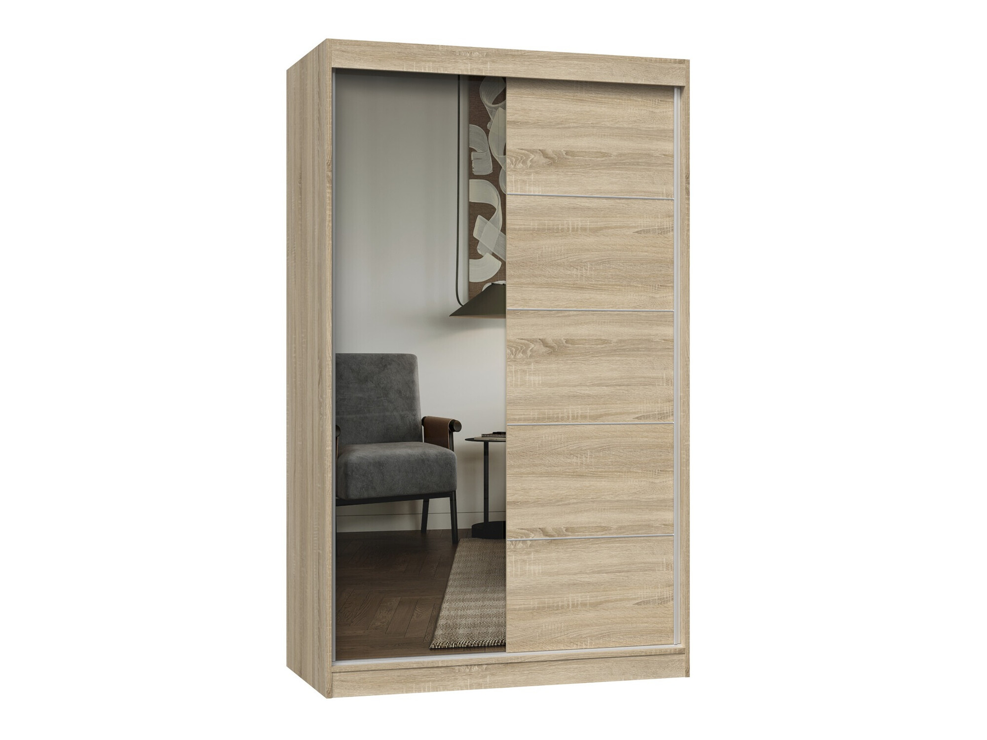 Kledingkast Mandeville 157 (Sonoma eik)