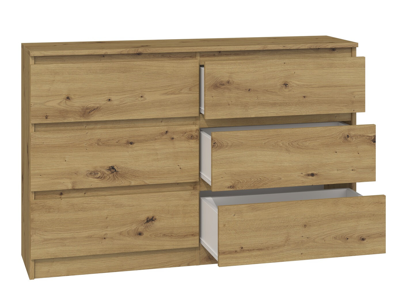 Ladekast Elbvelu 103 (Artisan eiken)