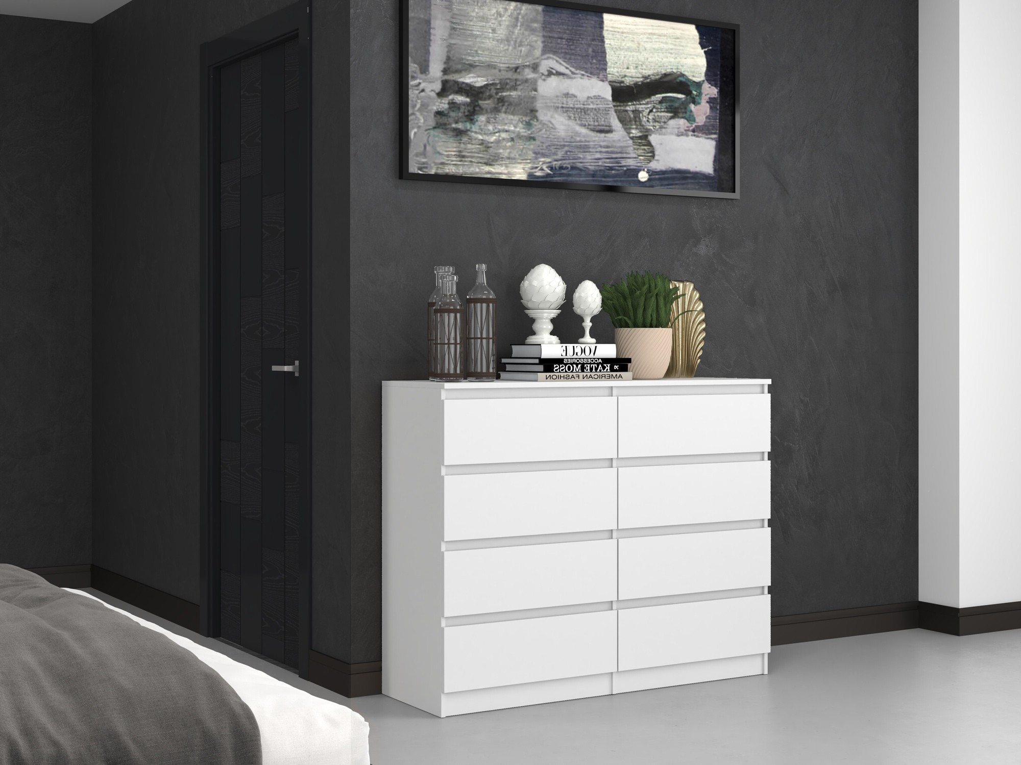 Ladekast Elbvelu 101 (Wit)