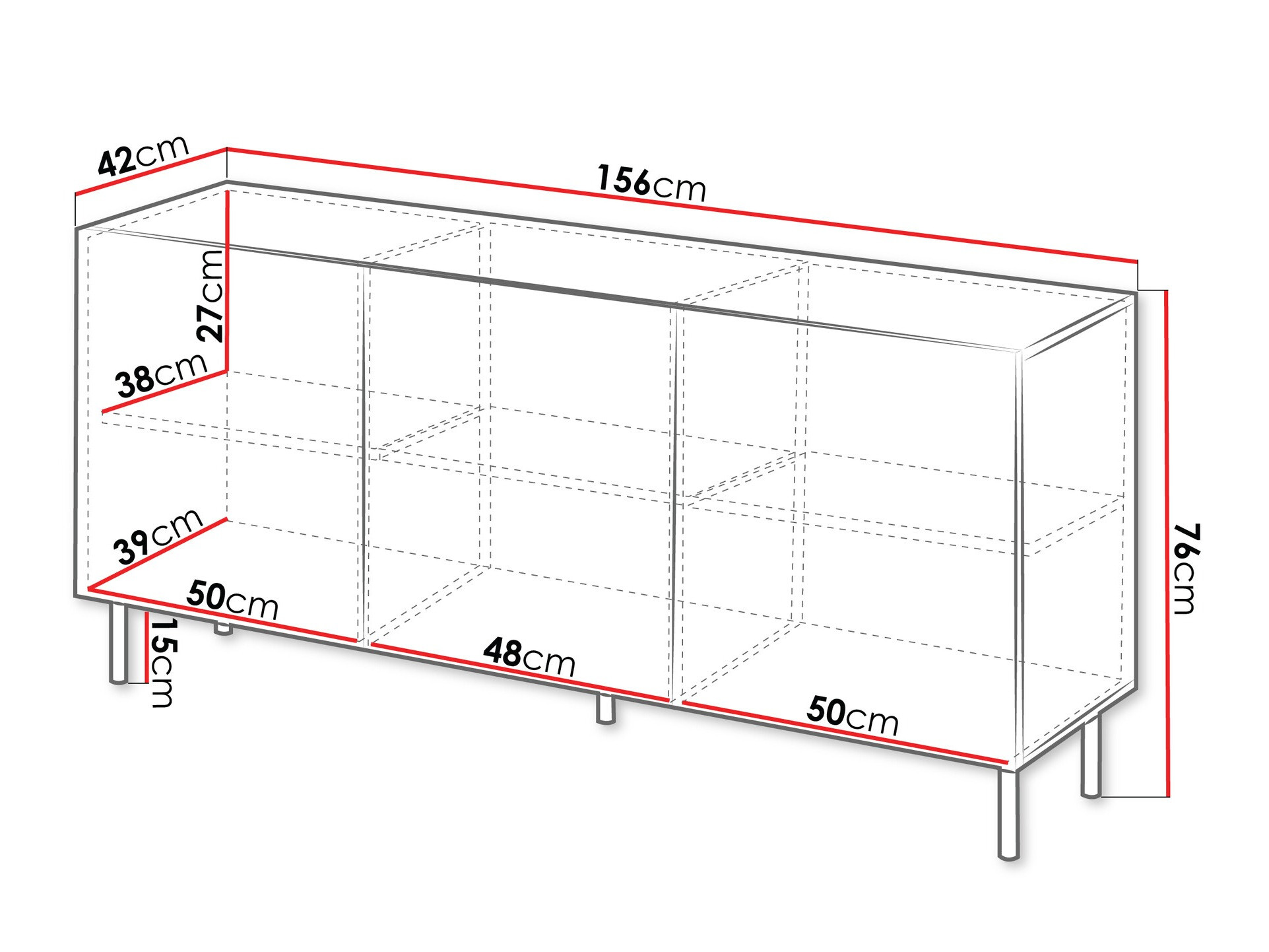 Dressoir Livsevi 100
