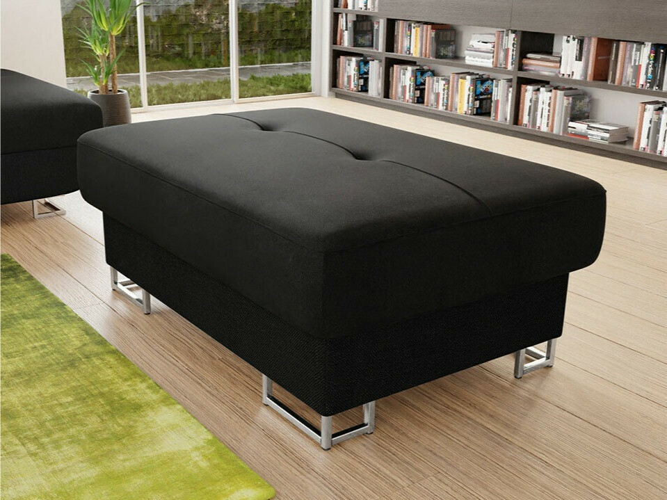 Gestoffeerde hocker Comfivo 238 (Muna 14 + Uttario Velvet 2980)