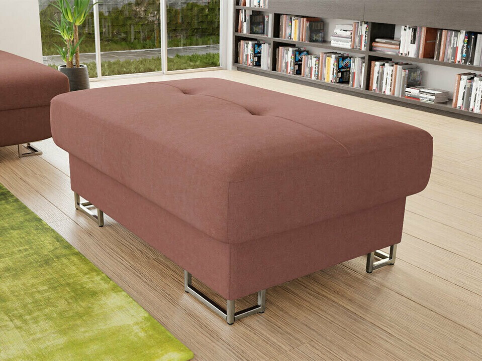 Gestoffeerde hocker Comfivo 238 (Uttario Velvet 2955)